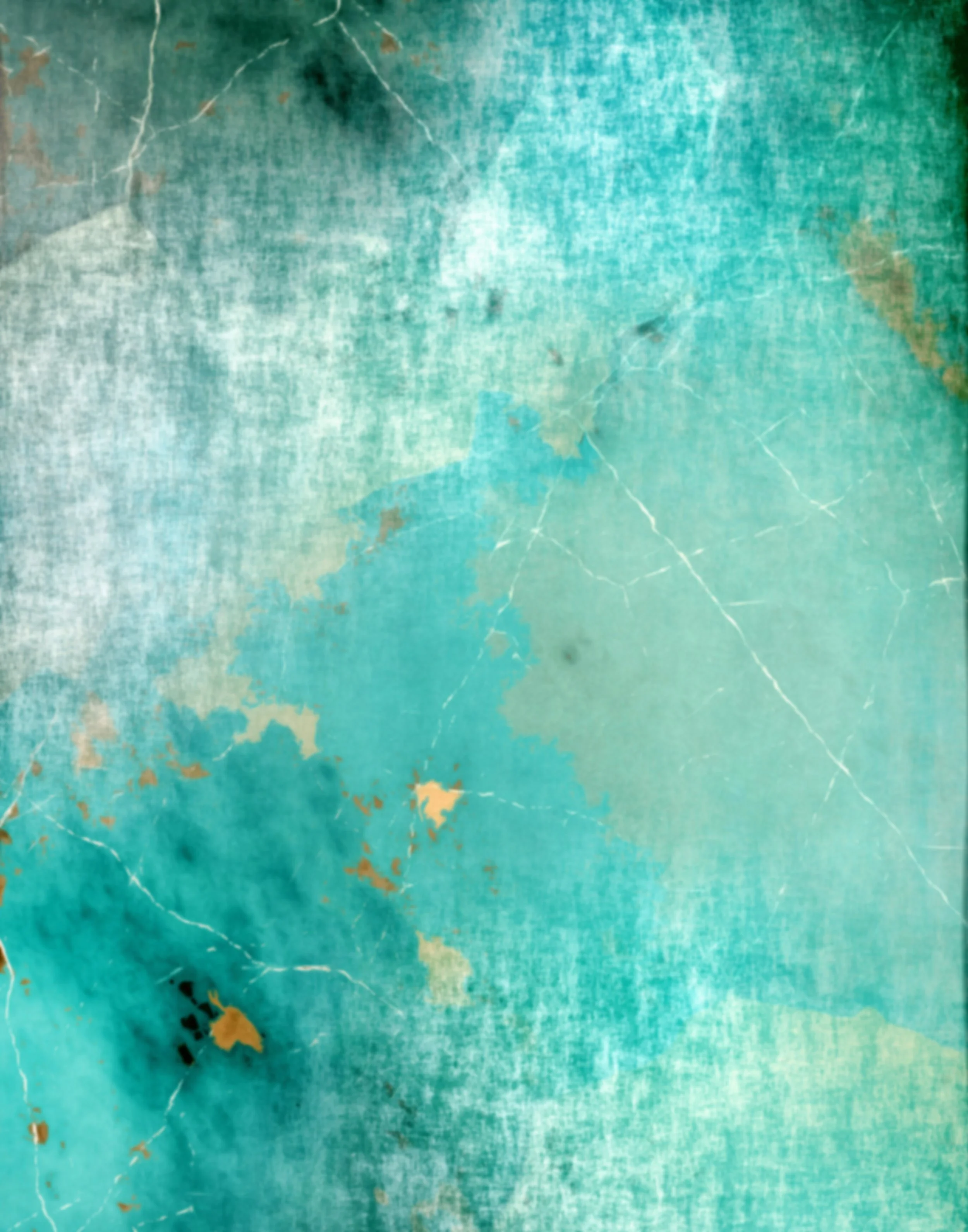 24 Teal Grunge