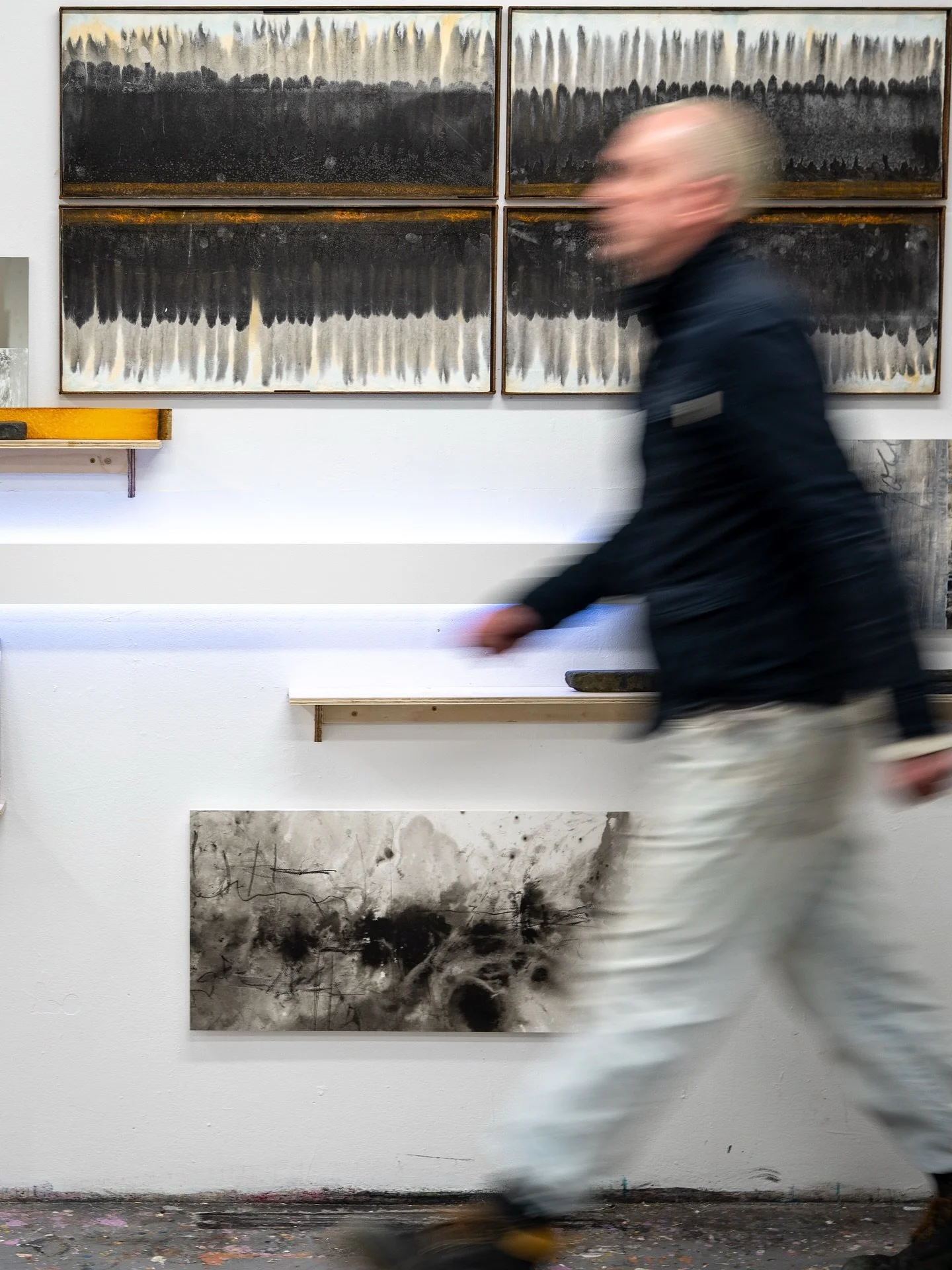 Preparing for open studios tonight.
New work. New ideas.
-
-
-
-
#openstudio #centralsaintmartins #mafineart #ual #csmarchway #londonart #contemporaryart #artstudio #artinlondon #horizon #landscapeart #sublime #processled #stephenwadcock