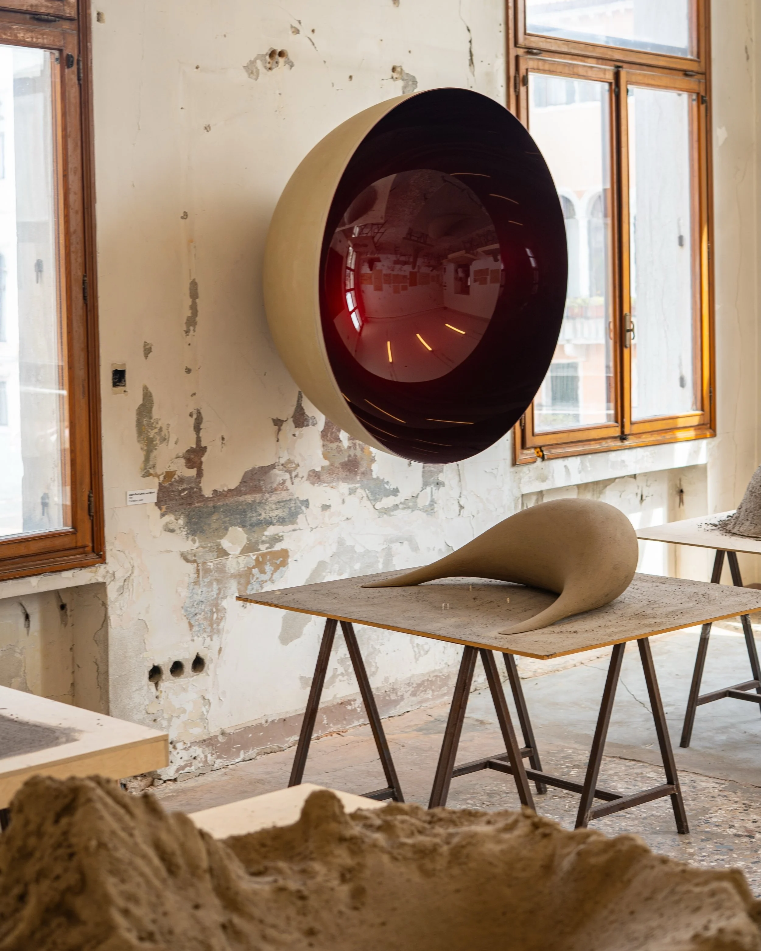 Anish Kapoor, Palazzo Manfrin
Palazzo Manfrin, Cannaregio, Venice

Raw, reflective, wounded, monumental, and constantly shifting between object, void and ambiguous thresholds.

#AnishKapoor #PalazzoManfrin #VeniceArt #VeniceBiennale #ContemporaryArt