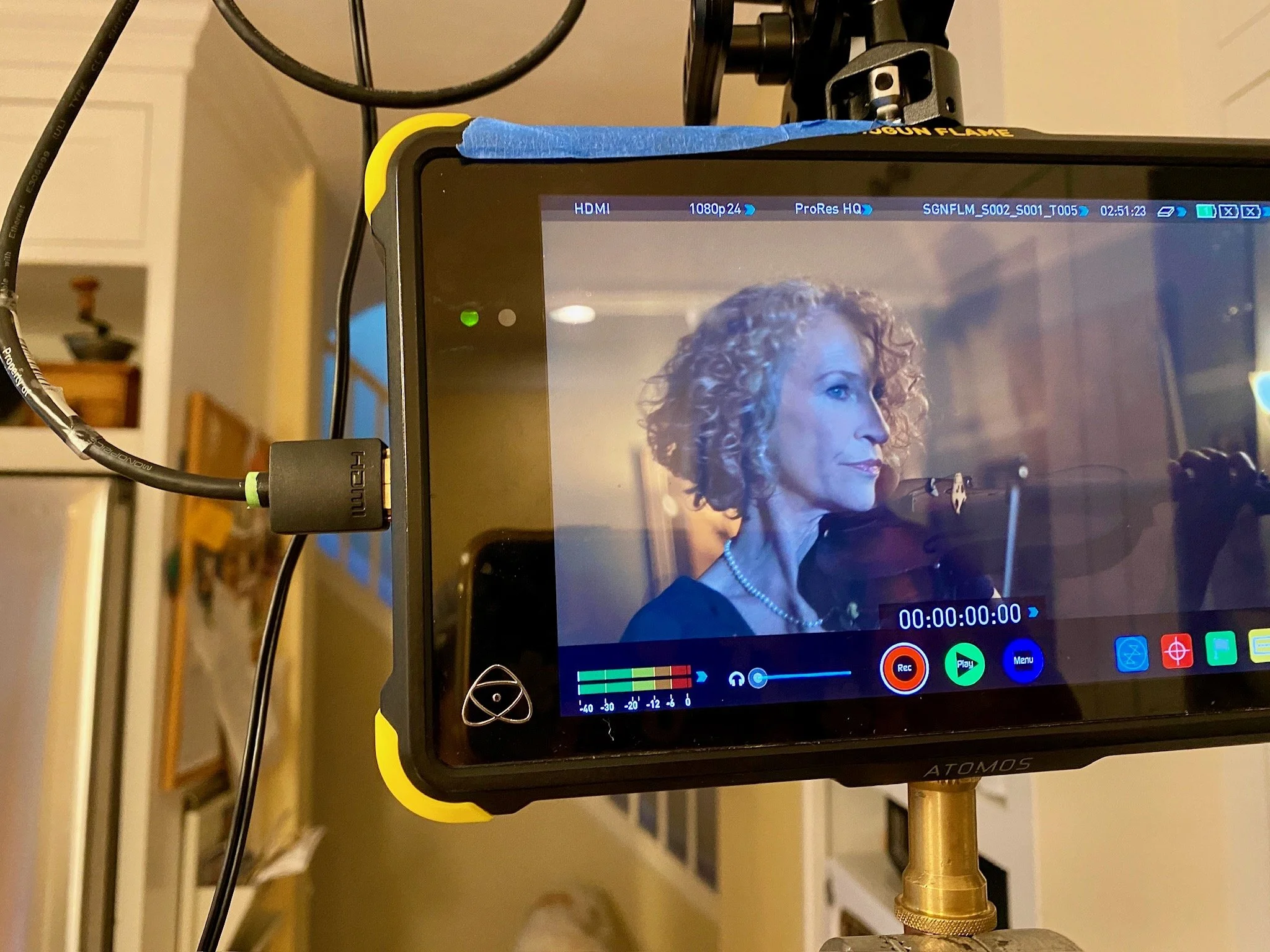 Camera still from "The Great Divide"