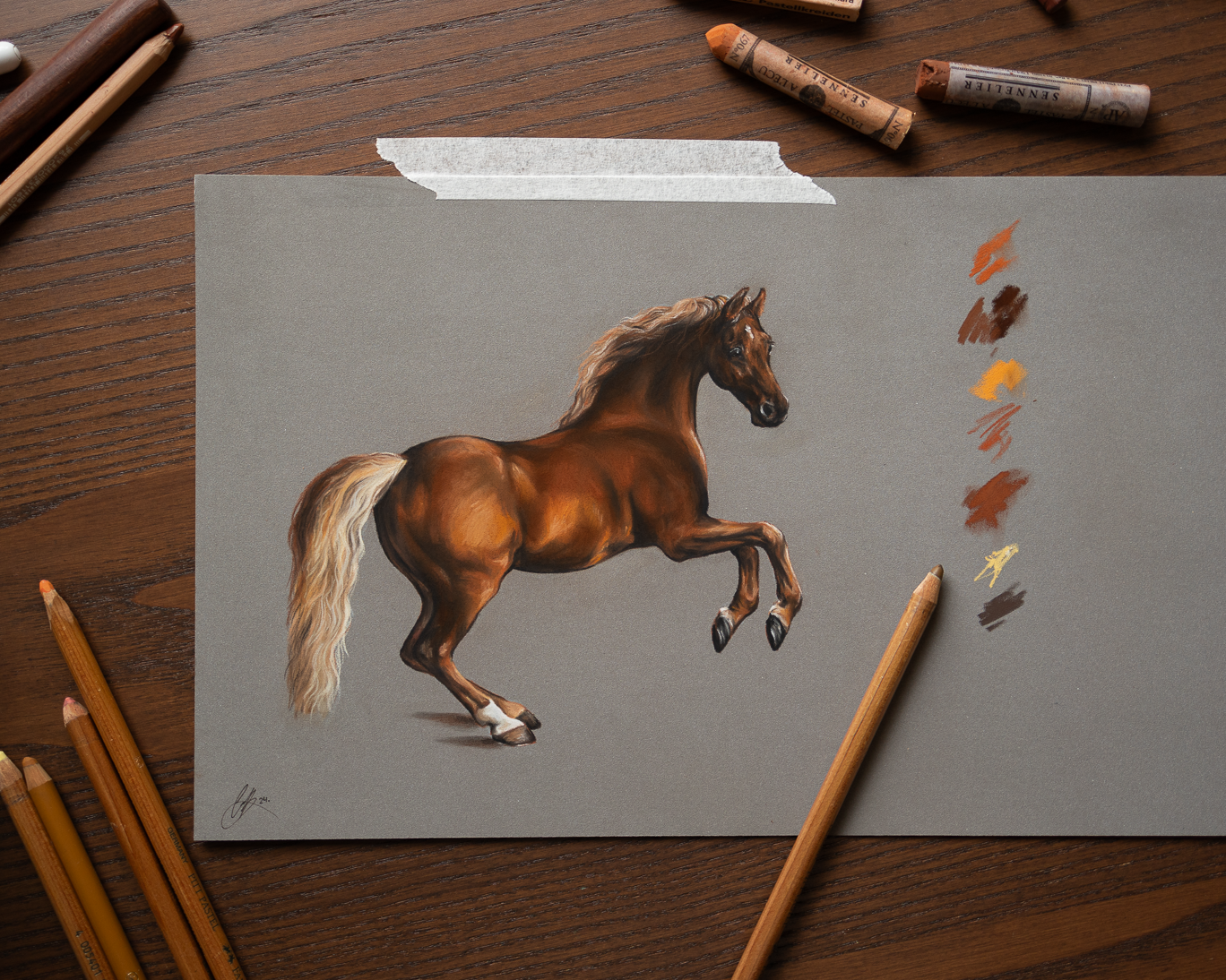 "Whistlejacket Mastercopy" Original