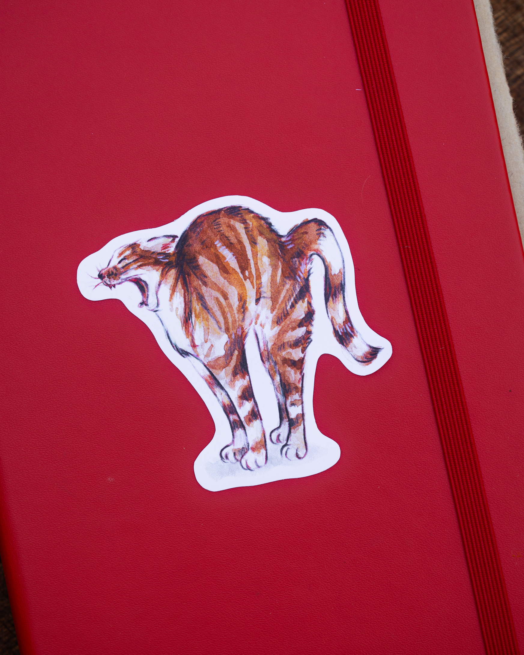 "Big Yawn" Vinyl Sticker
