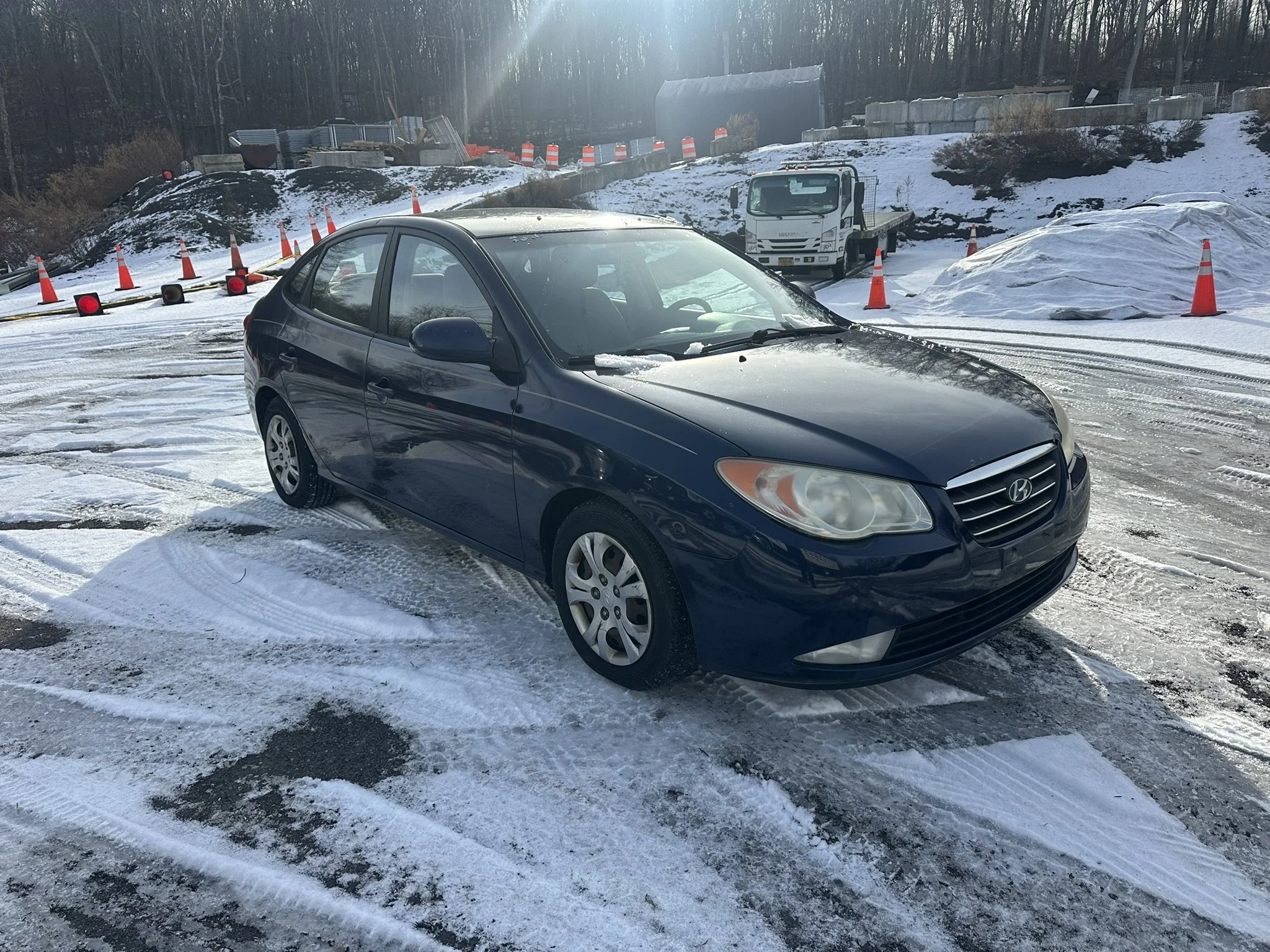 2010 Hyundai Elantra S Blue Sedan 4D