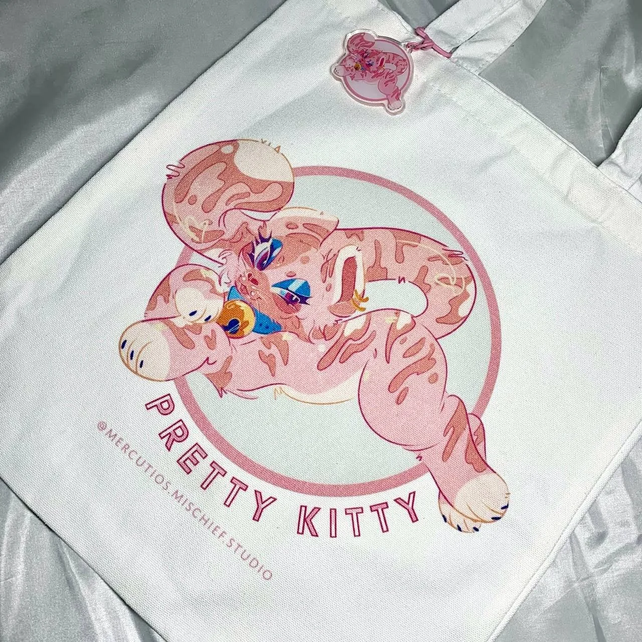 Pretty Kitty | Tote Bag & Charm