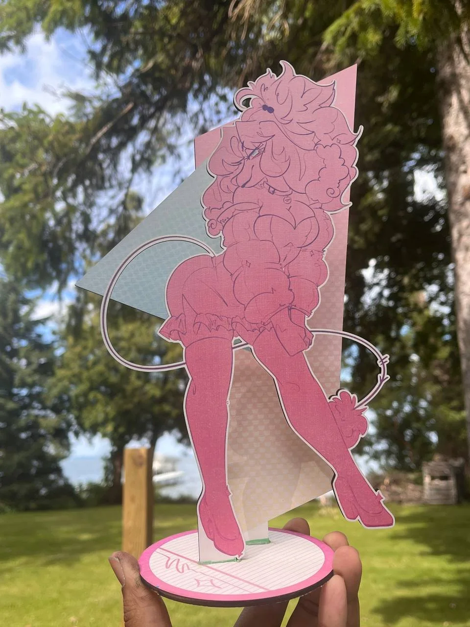 Custom Wooden Standee