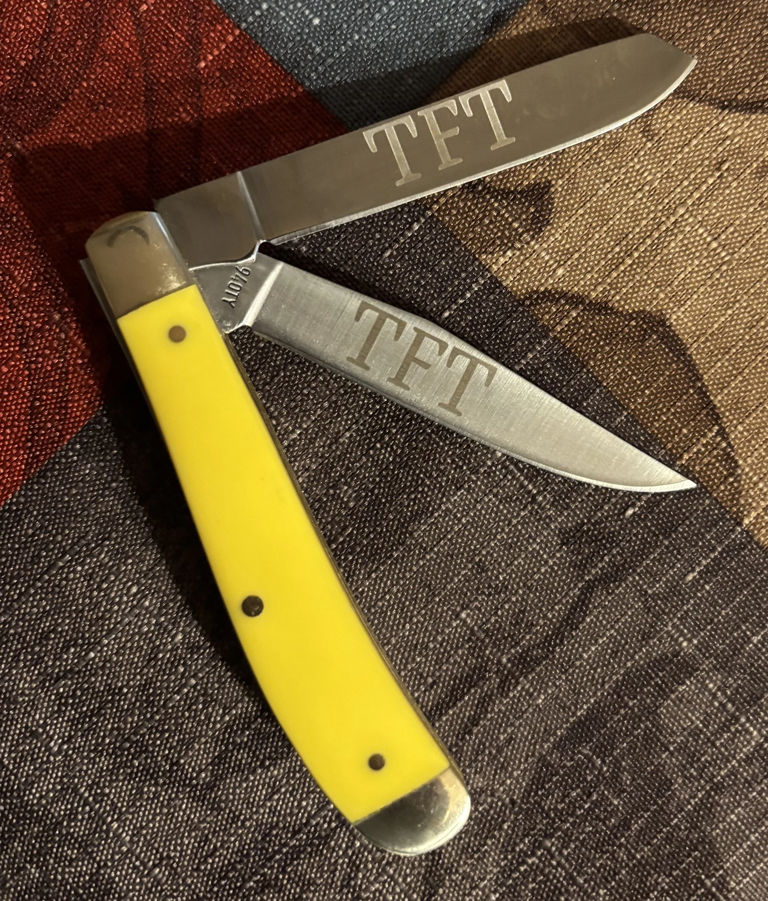 A custom‑engraved pocket knife that makes the perfect birthday gift—practical, personal, and built to be carried for years.