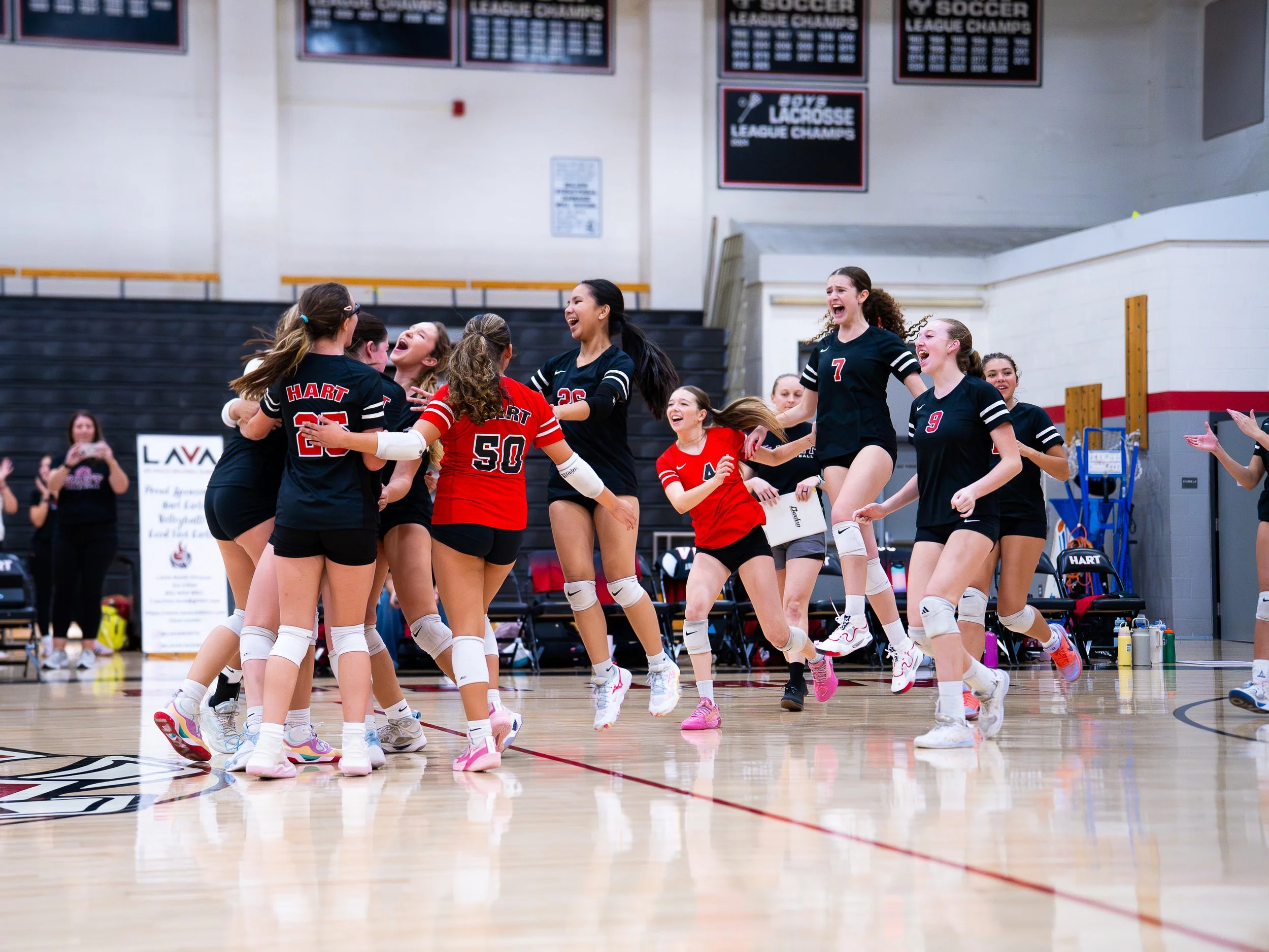 Hart Girls Volleyball 09.17.26