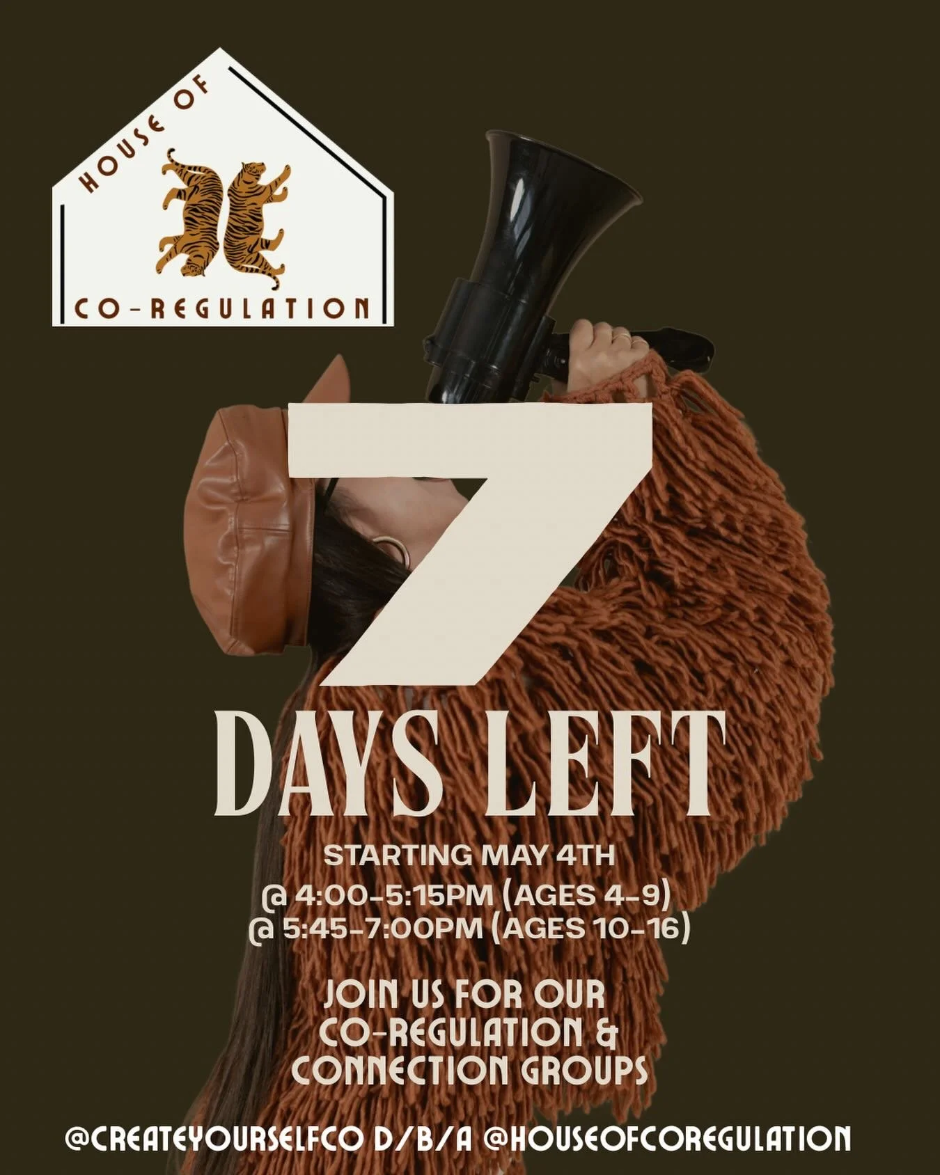 7 days&hellip;That&rsquo;s what&rsquo;s left before we open our co-regulation group offerings to the community. 🤎

Before this space begins to hold children and teens exactly as they are&hellip;.not as who the world has asked them to be.

Starting M