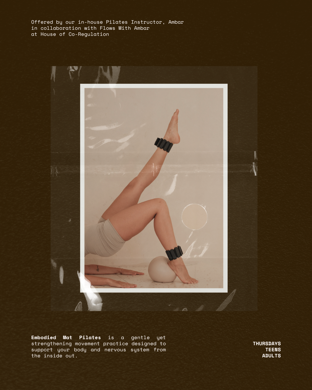 Embodied Mat Pilates (Adults)