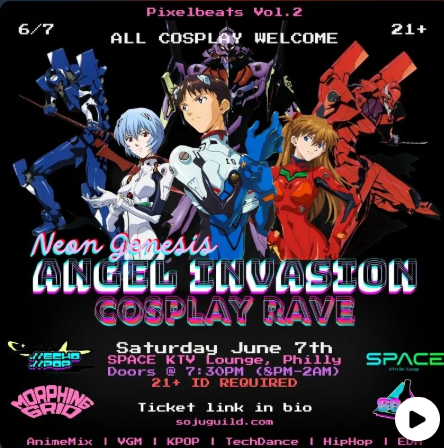 Neon Genesis: Angel Invasion Cosplay Rave