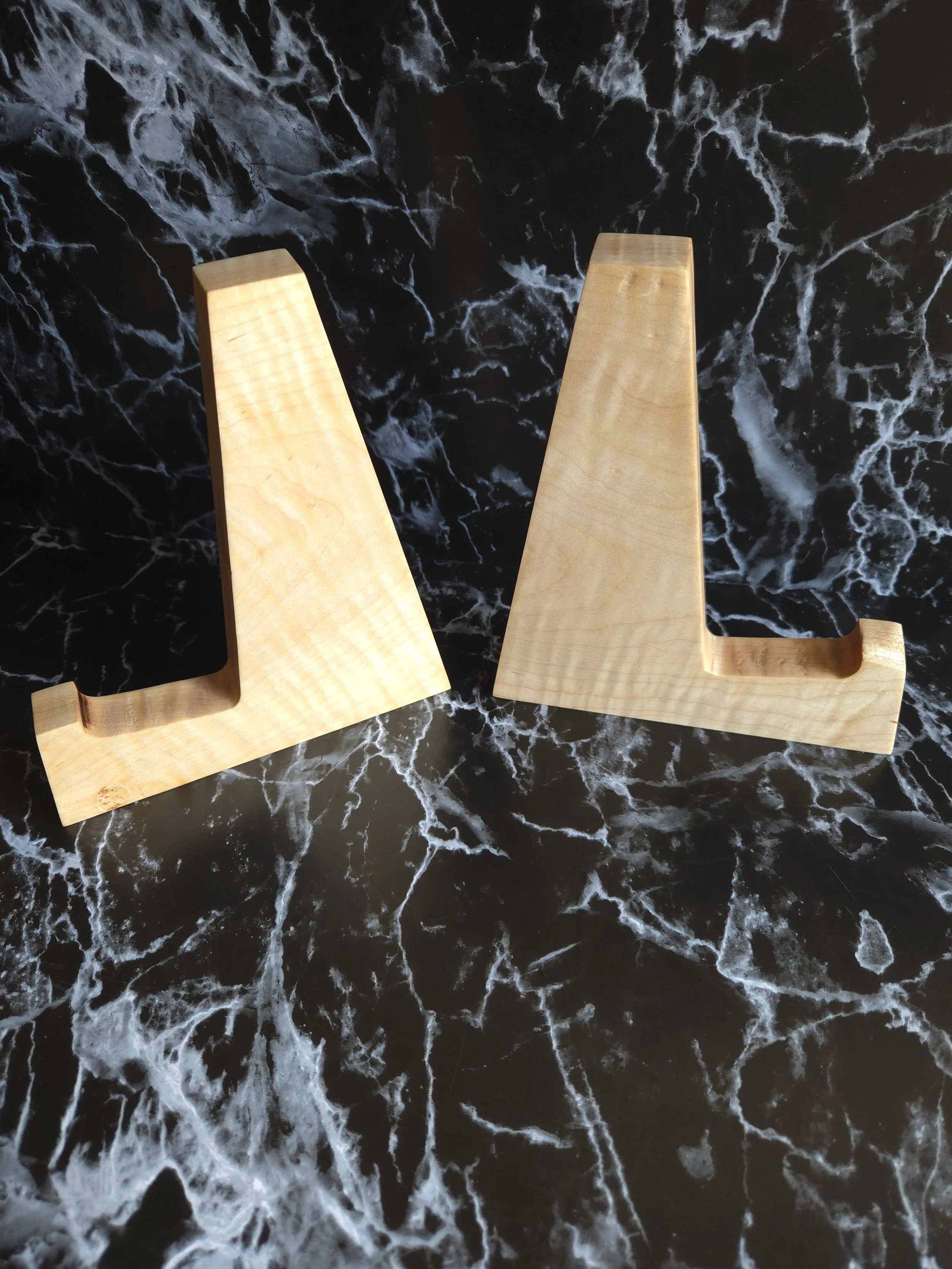 Handcrafted Wooden Display Stands