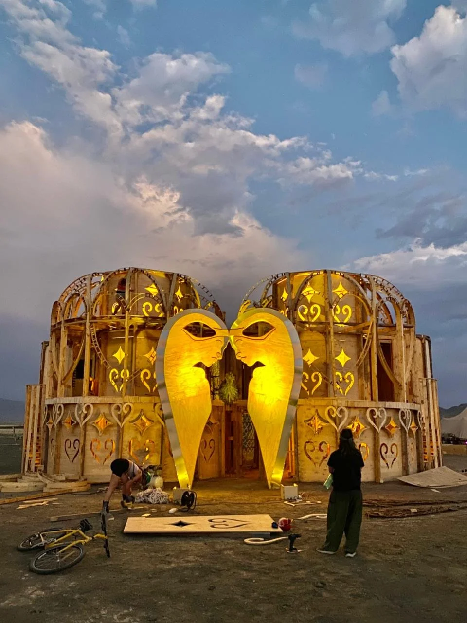 Luminessence - Afrikaburn Temple 2024 - Fabricator