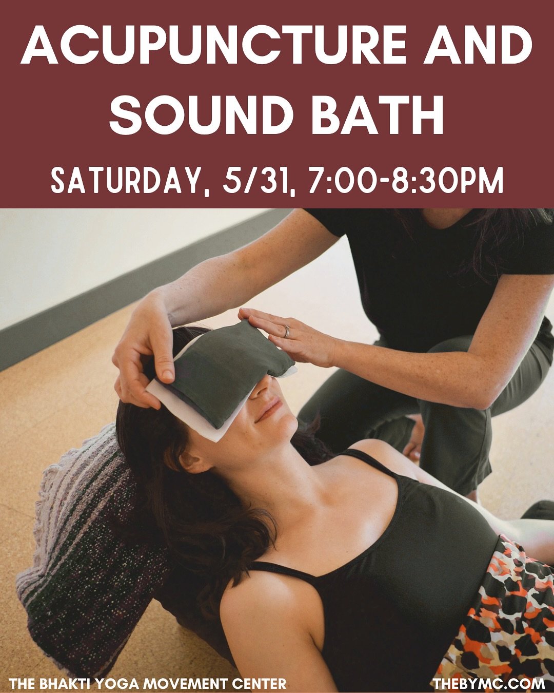 ✨SOUND BATH + ACUPUNCTURE✨

Please join Chumki Chakraborty @mossandmoksha and I for a collaborative evening of acupuncture and sound bathing @thebhaktiyogamovementcenter 
Come celebrate APIDA Heritage month amongst community and receive the benefits 