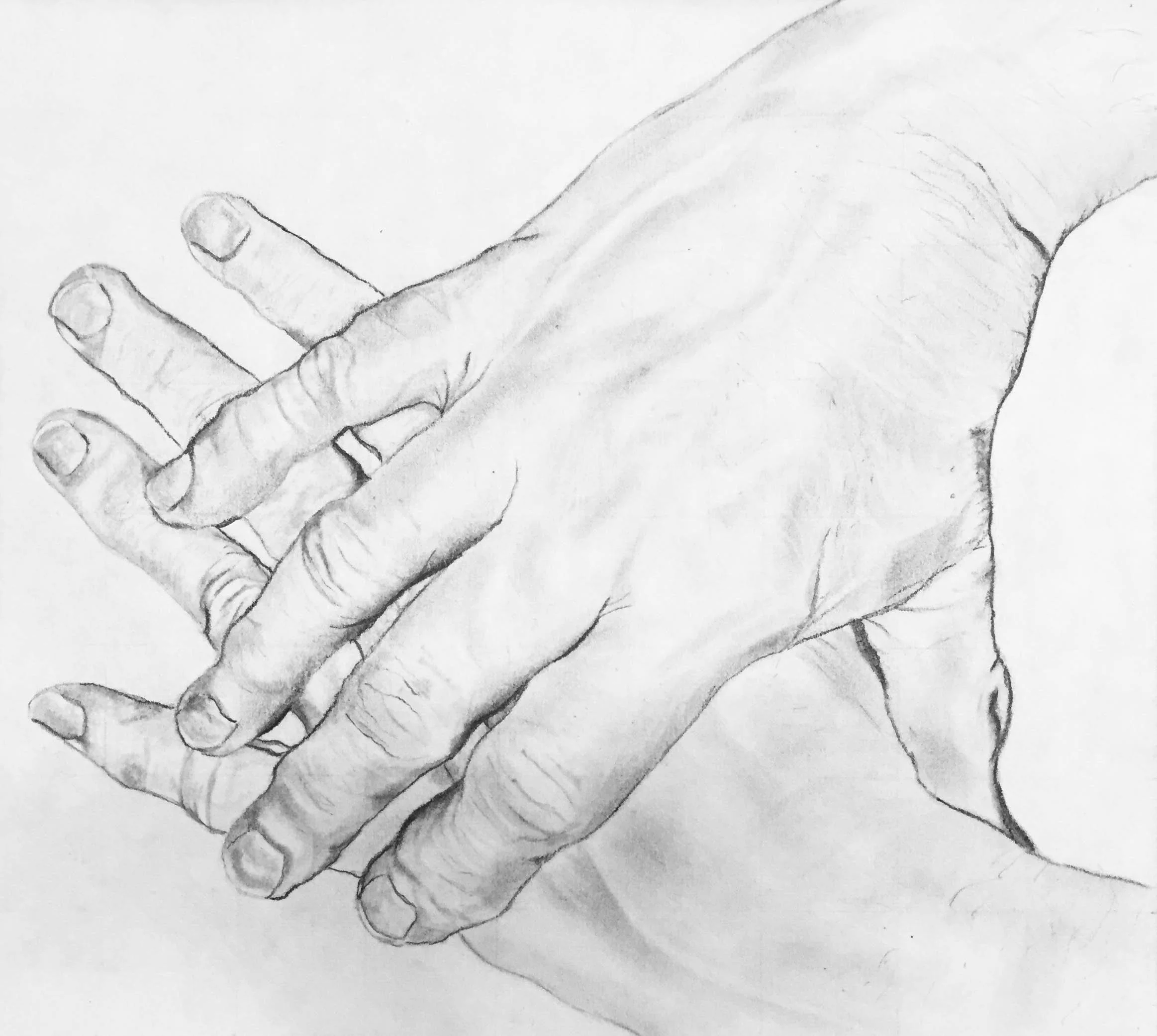 "Hands 02" | Graphite