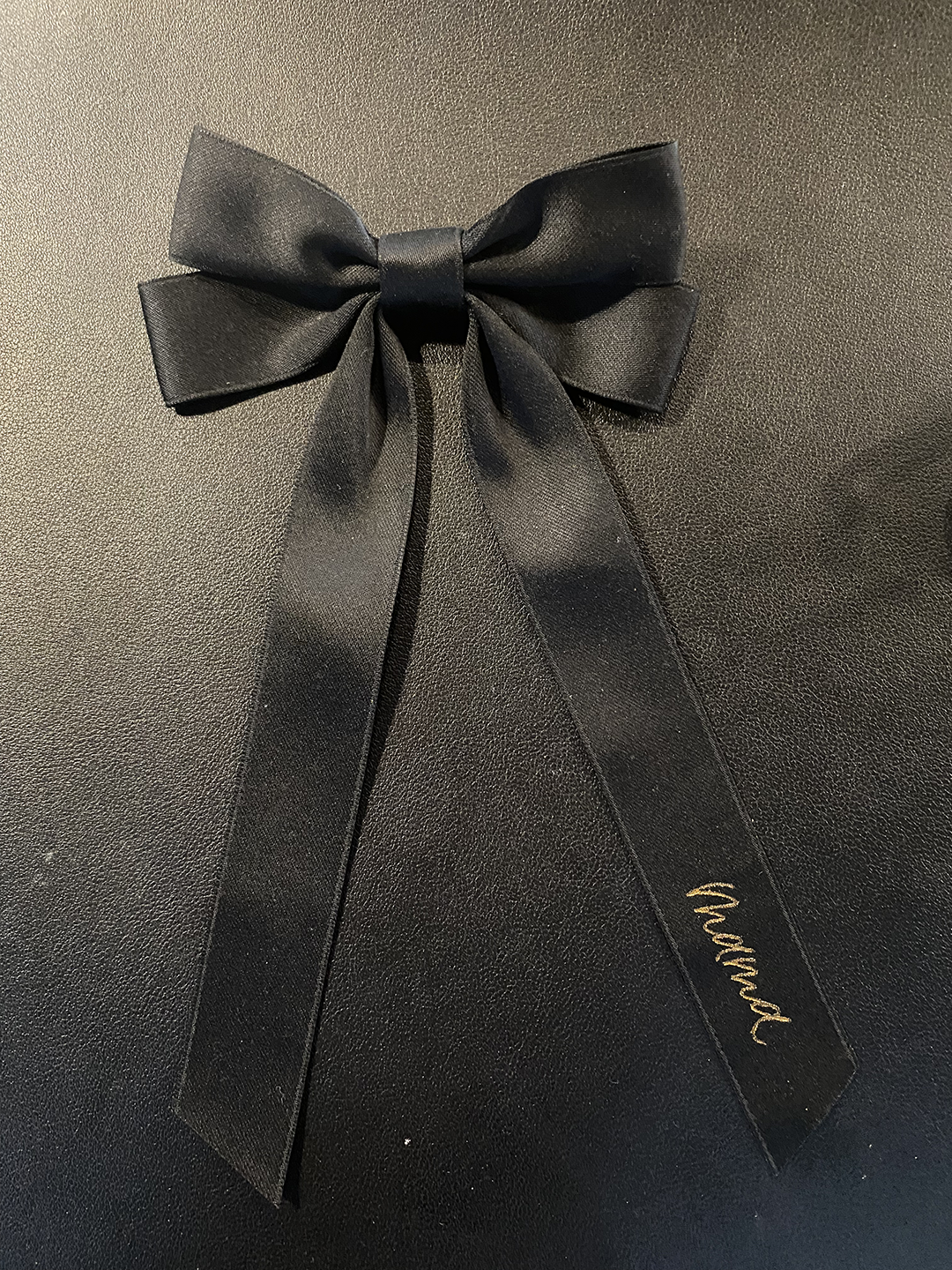 Nuuds bows hot foiled for brand event