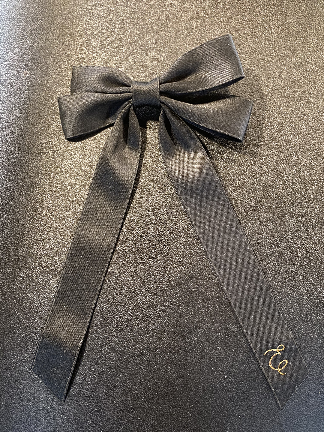 Hot foiled bows for NUUDS event