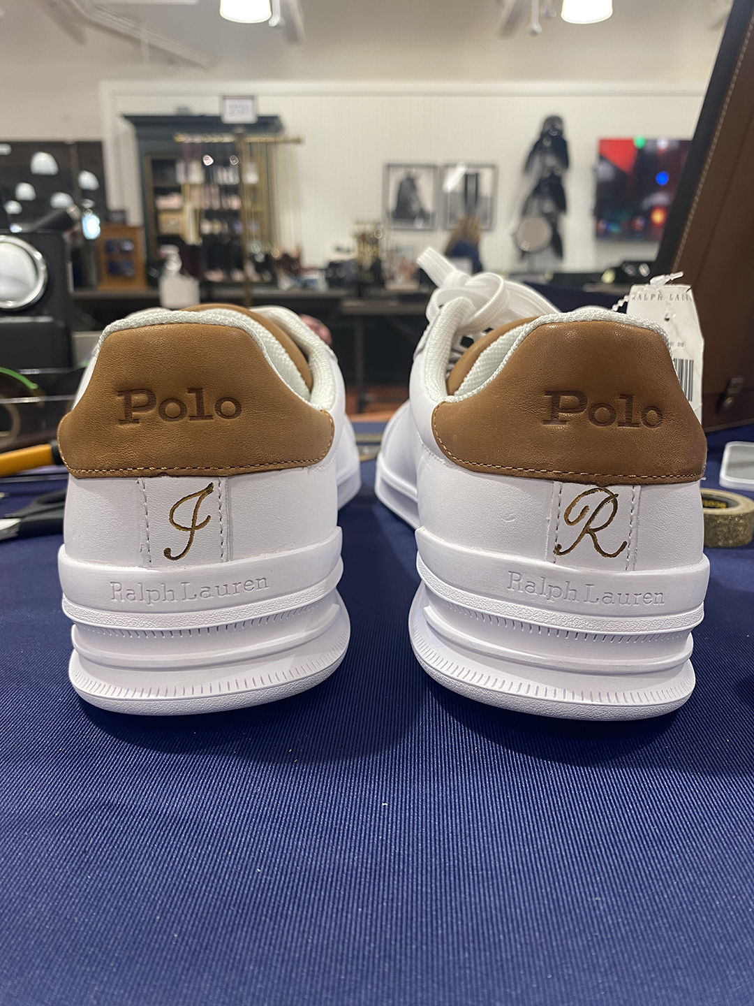 Hot foiled Polo Ralph Lauren Shoes