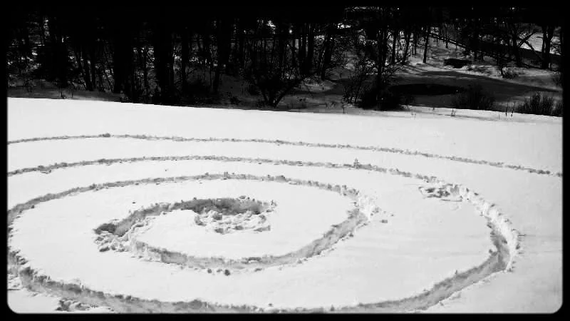 Snow Spirals