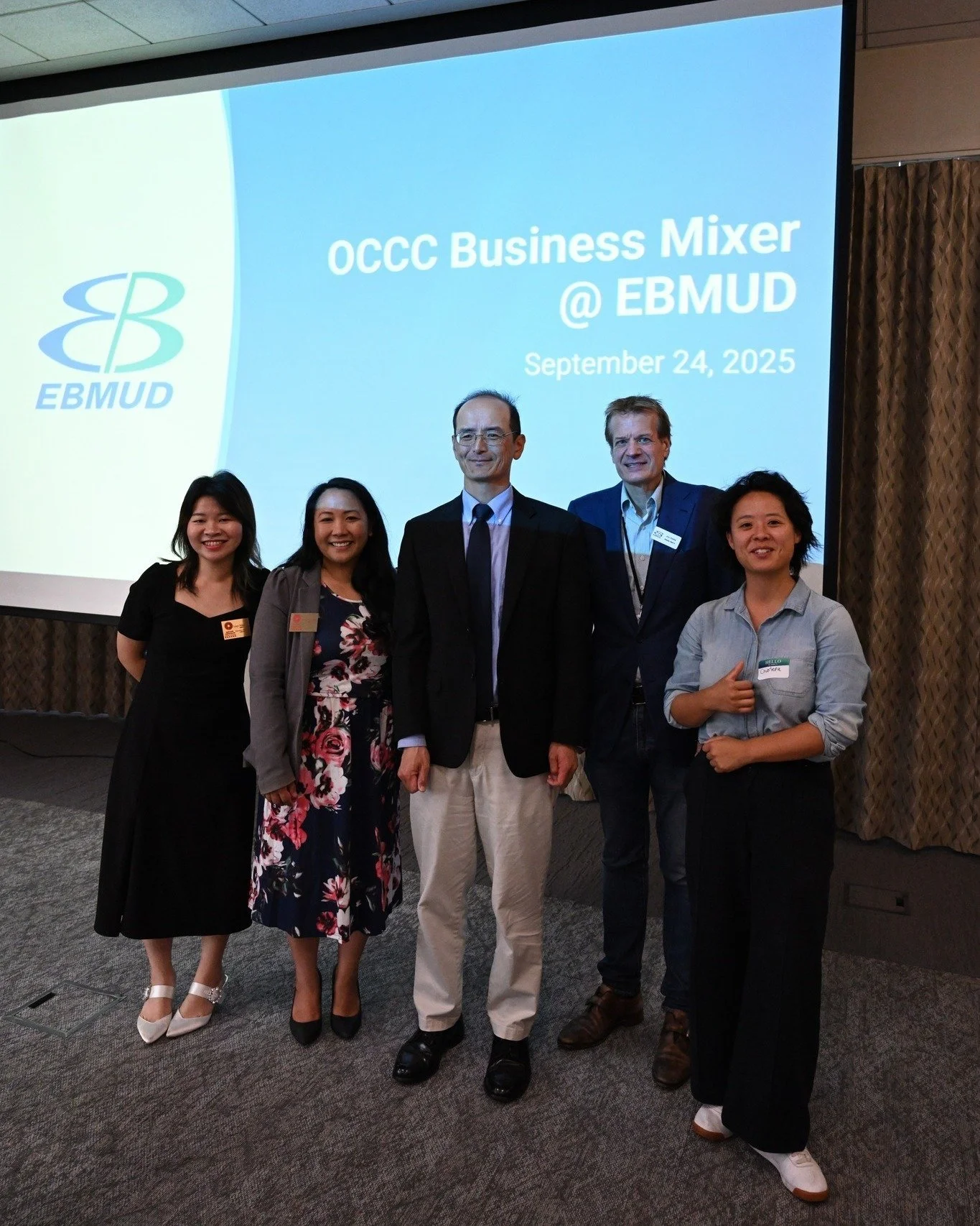 ✨ Sept Mixer Recap! 🥂

🙏 Huge thanks to East Bay Municipal Utilities District (EBMUD) and their local team for hosting such a wonderful and successful mixer! We truly appreciate your partnership and support of our community. (Also, EBMUD has the be