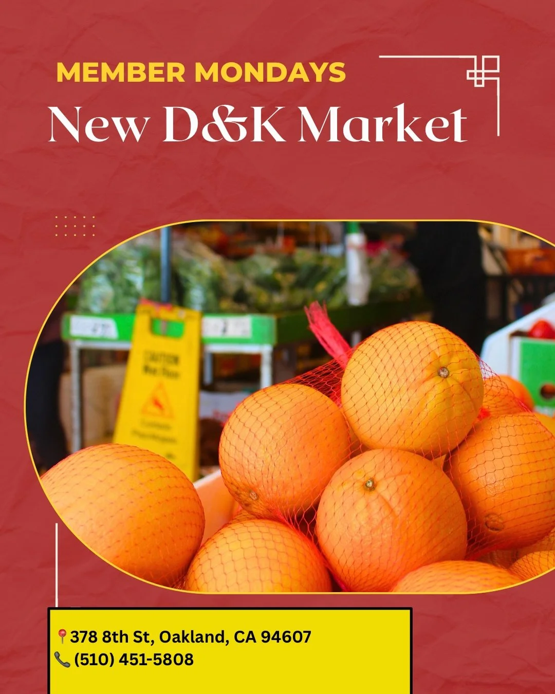 🥬Member Mondays Spotlight 🥬

This week, we&rsquo;re spotlighting New D&amp;K Market! New D&amp;K Market is a Chinese-owned supermarket offering fresh produce, quality meats, and a wide variety of pantry essentials. It&rsquo;s especially popular for