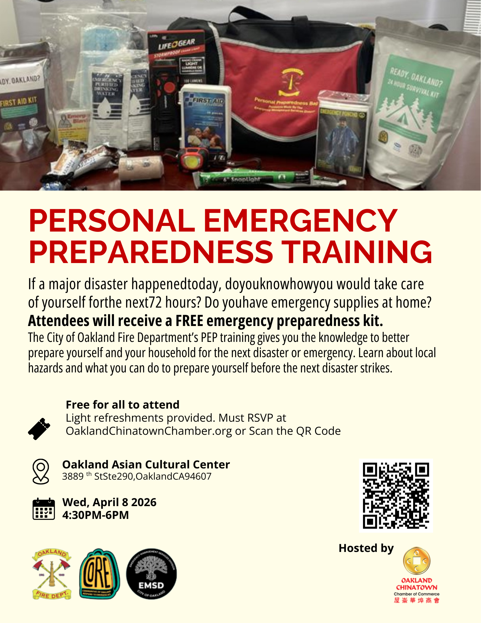 Personal Emergency Preparedness Training