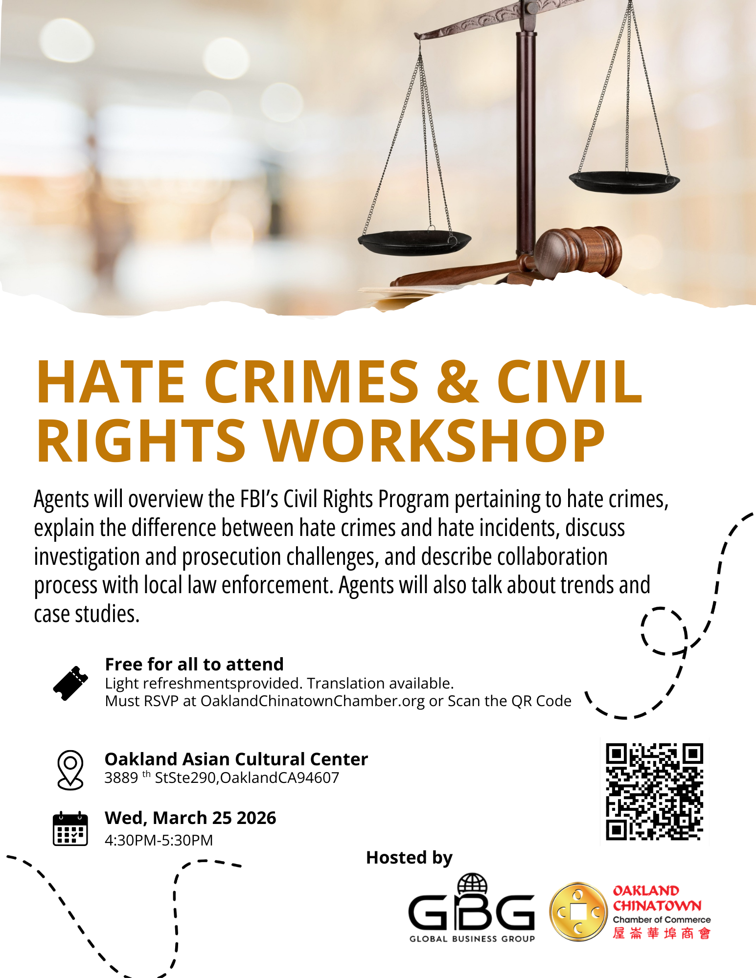 Hate Crimes & Civil Rights Workshop