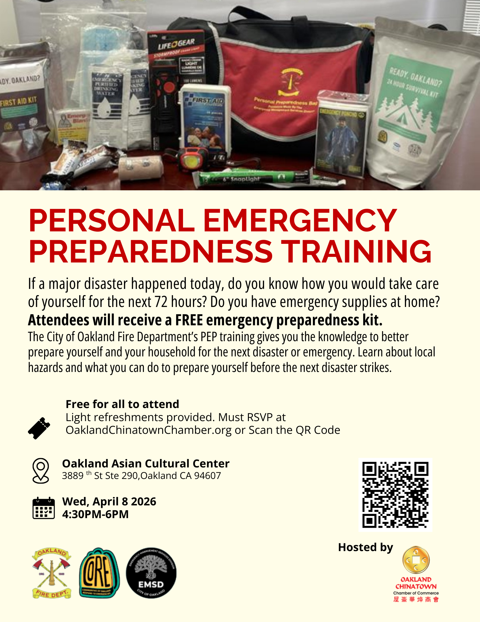 Personal Emergency Preparedness Training