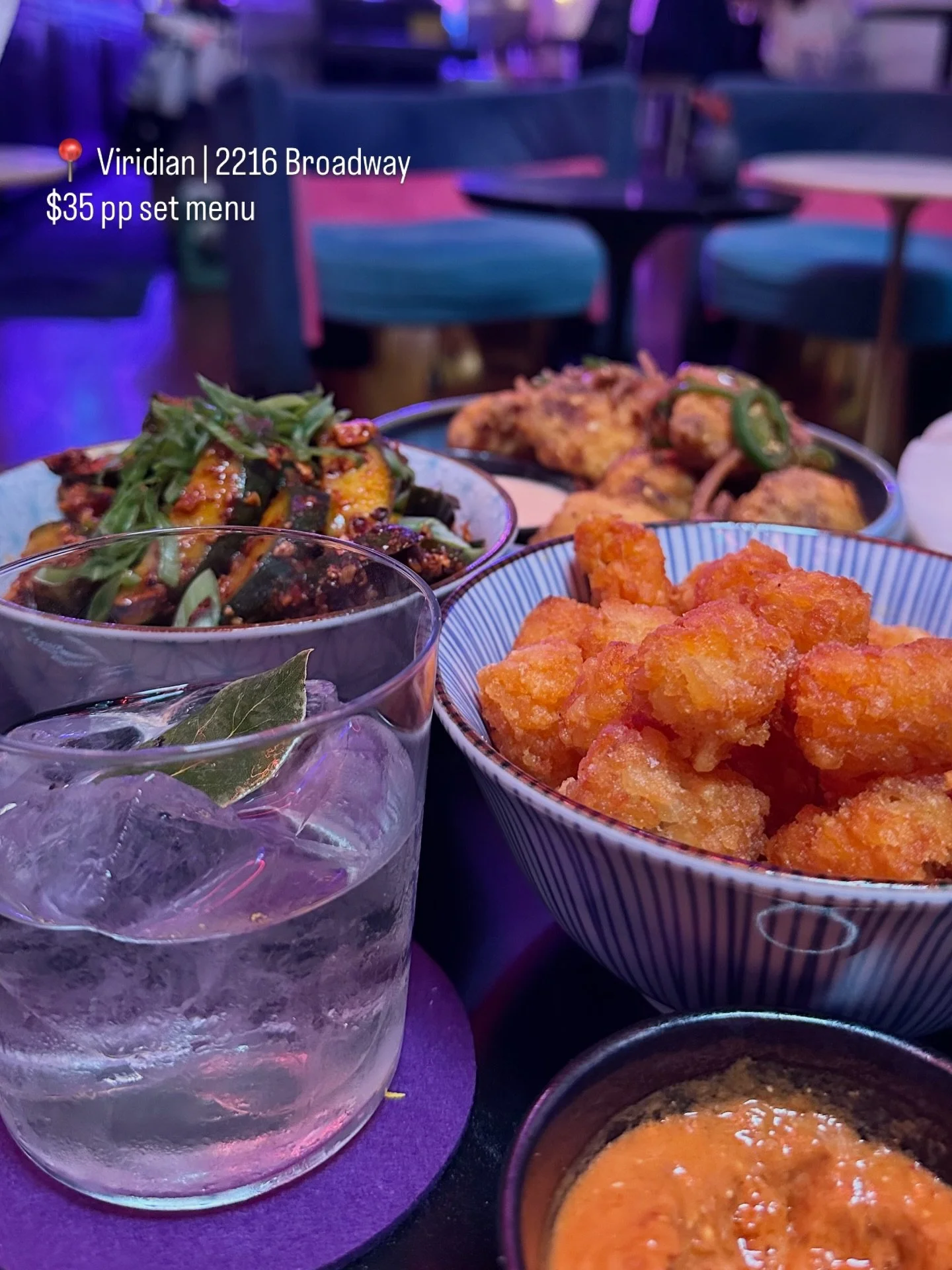 Viridian&rsquo;s Oakland Restaurant Week menu is so delicious that it&rsquo;s been extended to Sunday March 29! 

Don&rsquo;t sleep on this $35 per person four course menu that has their popular umami tots, chili cucumbers, and Szechuan salt &amp; pe