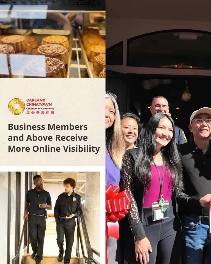 Want to boost your business&rsquo;s online visibility? 👀 As an Oakland Chinatown Chamber of Commerce member, you can access opportunities to get your business in front of more customers and the local community!

From being featured in OCCC&rsquo;s o