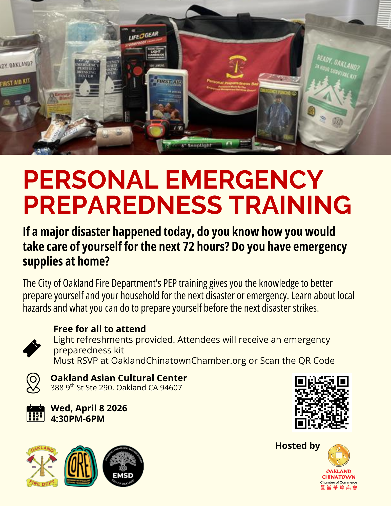 Personal Emergency Preparedness Training