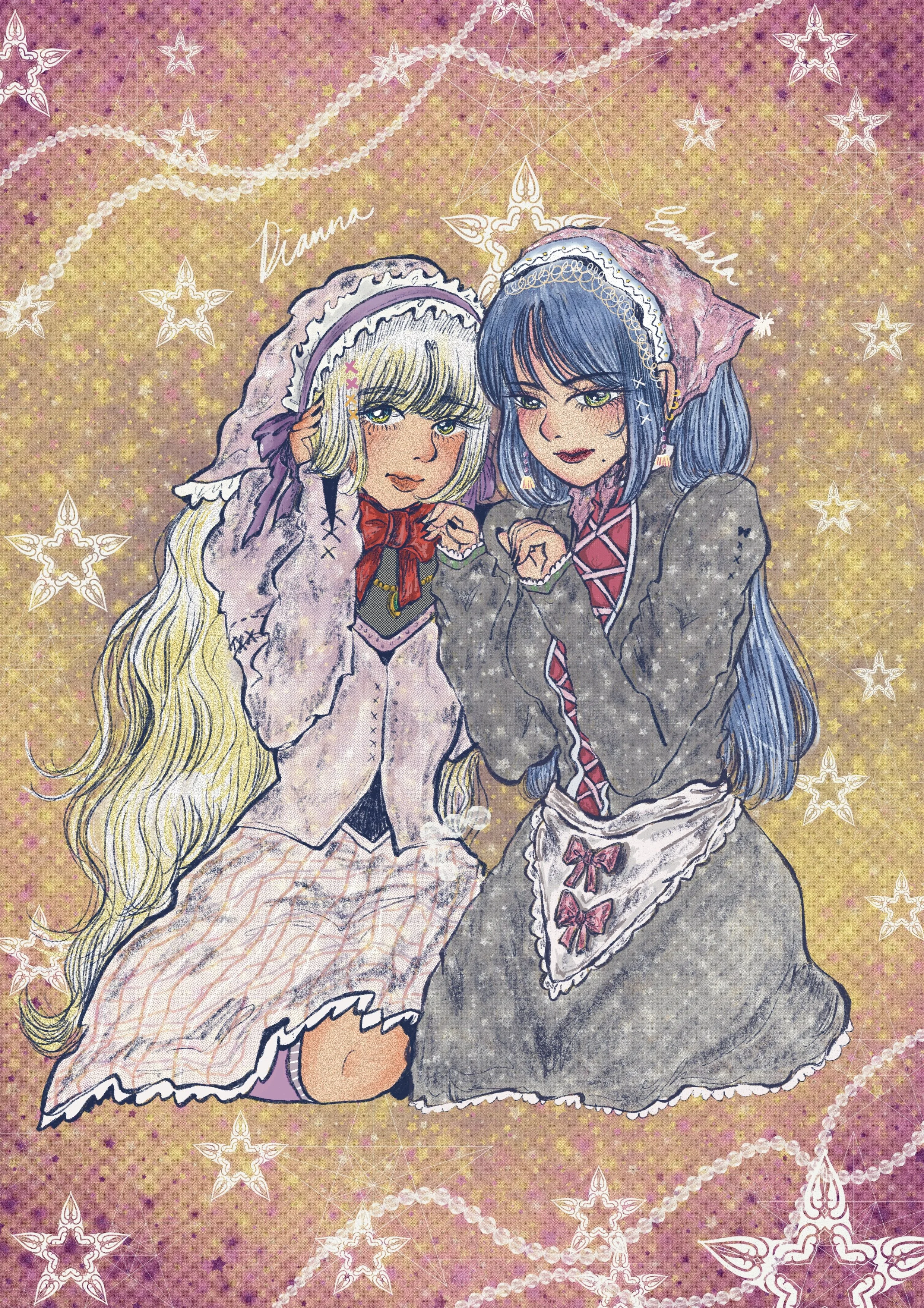 The princess and the daughter of the general