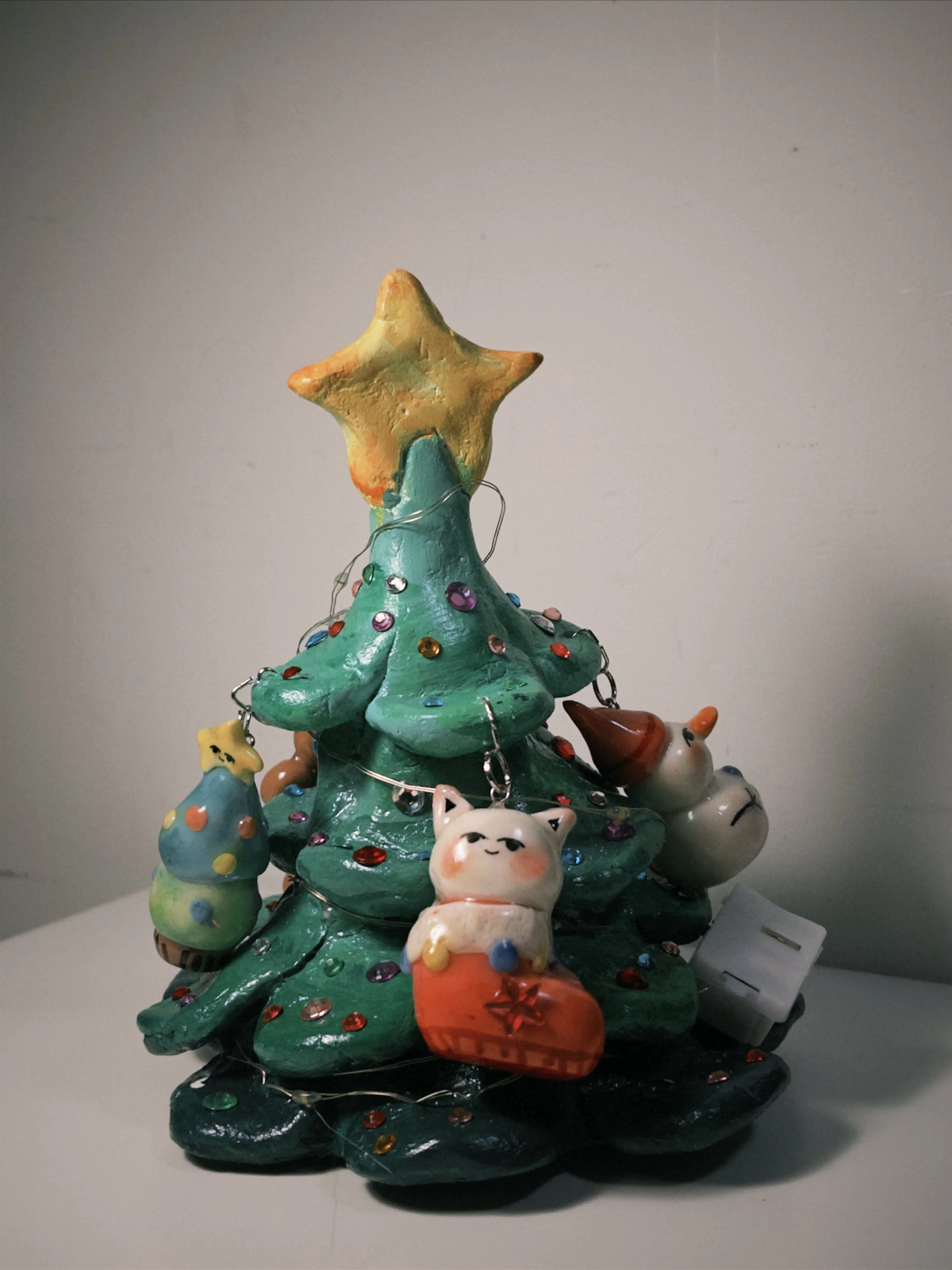 Polymer clay ornaments