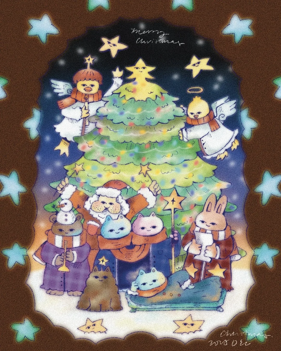 Christmas Card A (Red) 