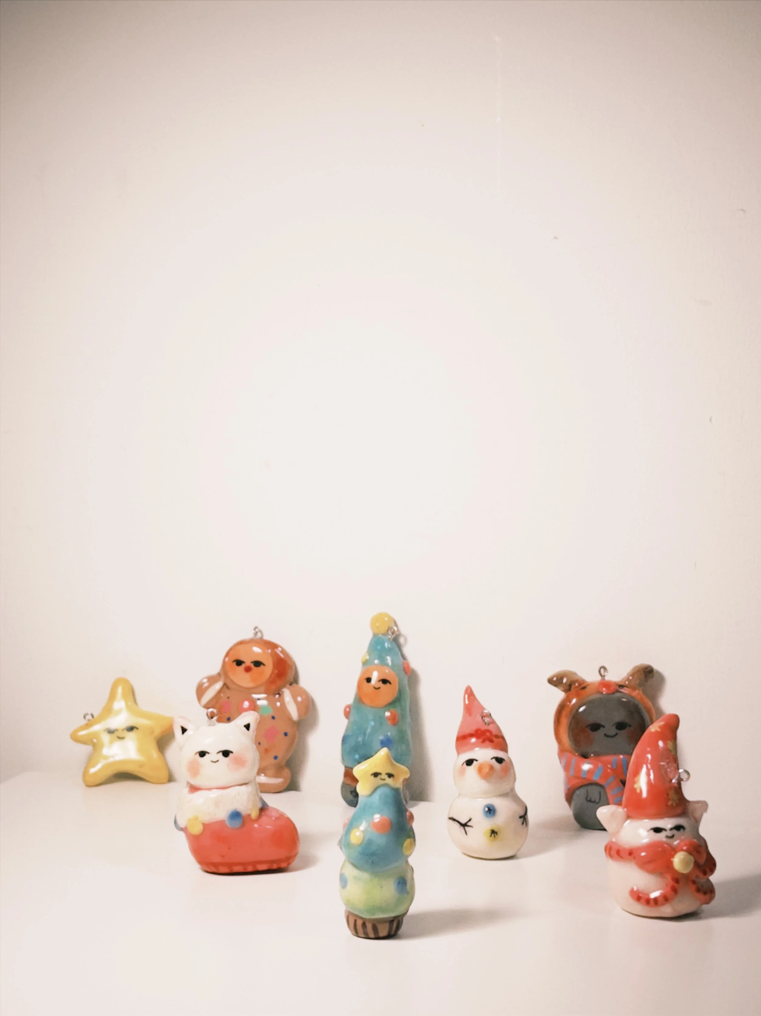  Whole set of Polymer clay ornaments