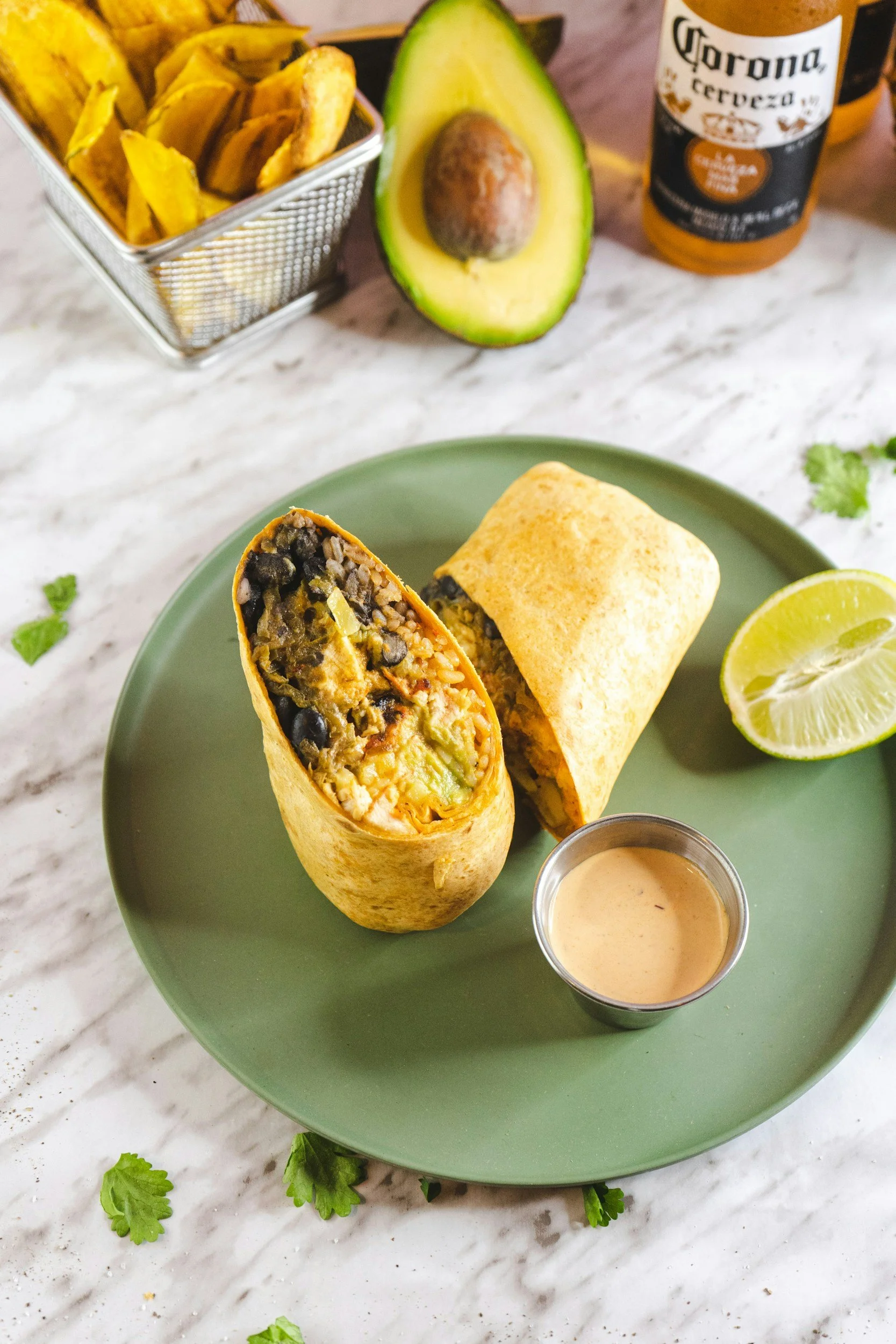 Steak & Egg Breakfast burrito
