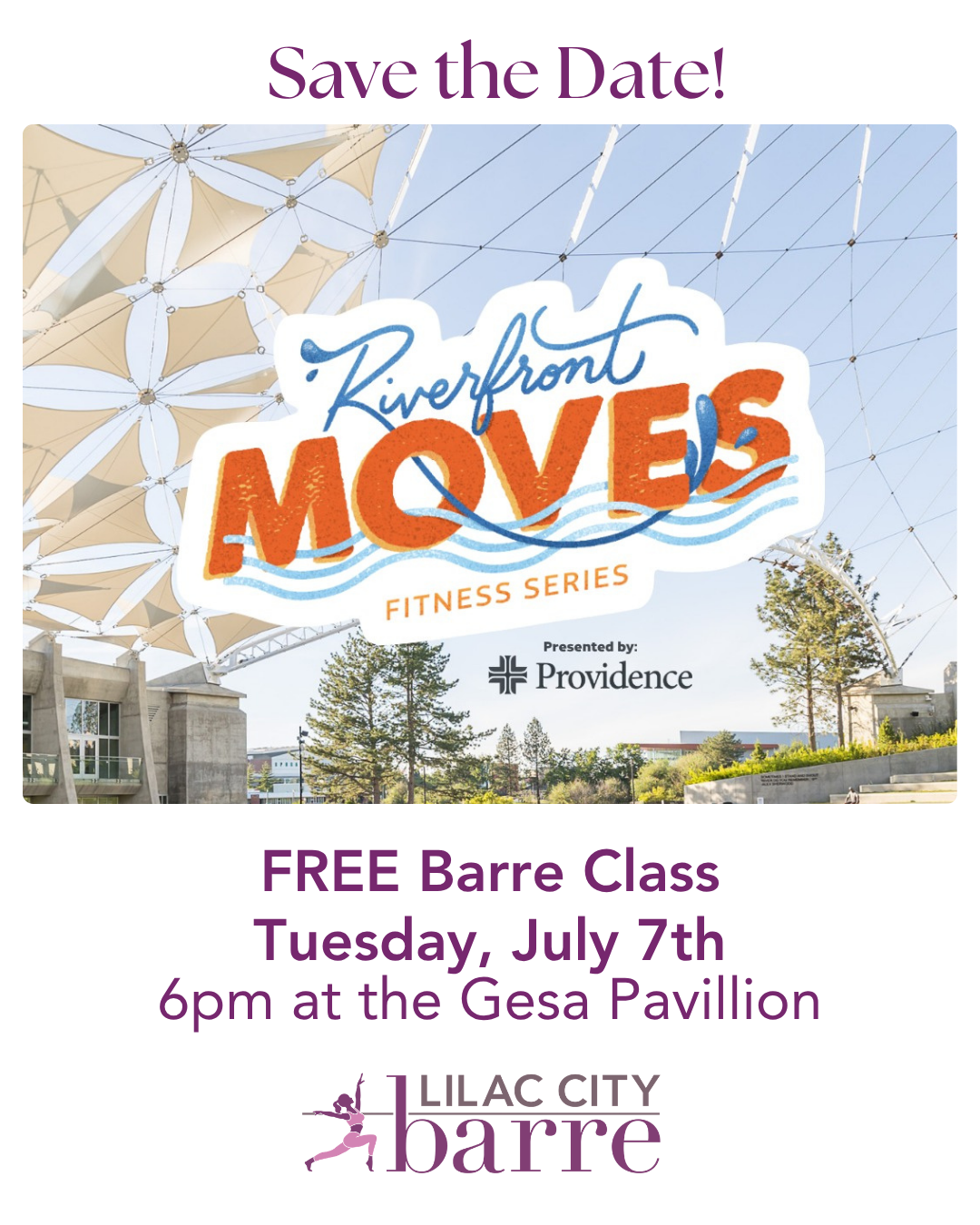 RiverFront Moves Event