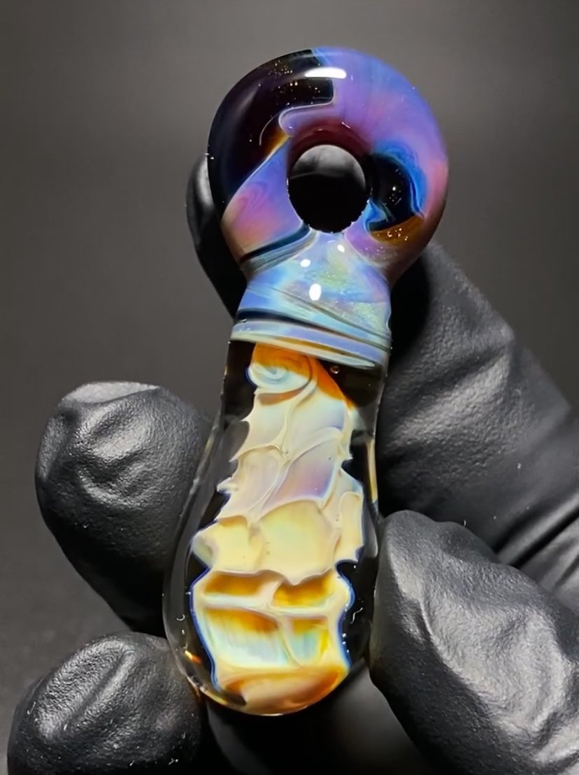 Color Chaos Honeycomb Pillar Pendant