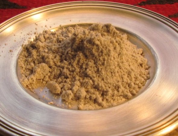Harina Para Atole (Blue Corn Flour) from New Mexico.