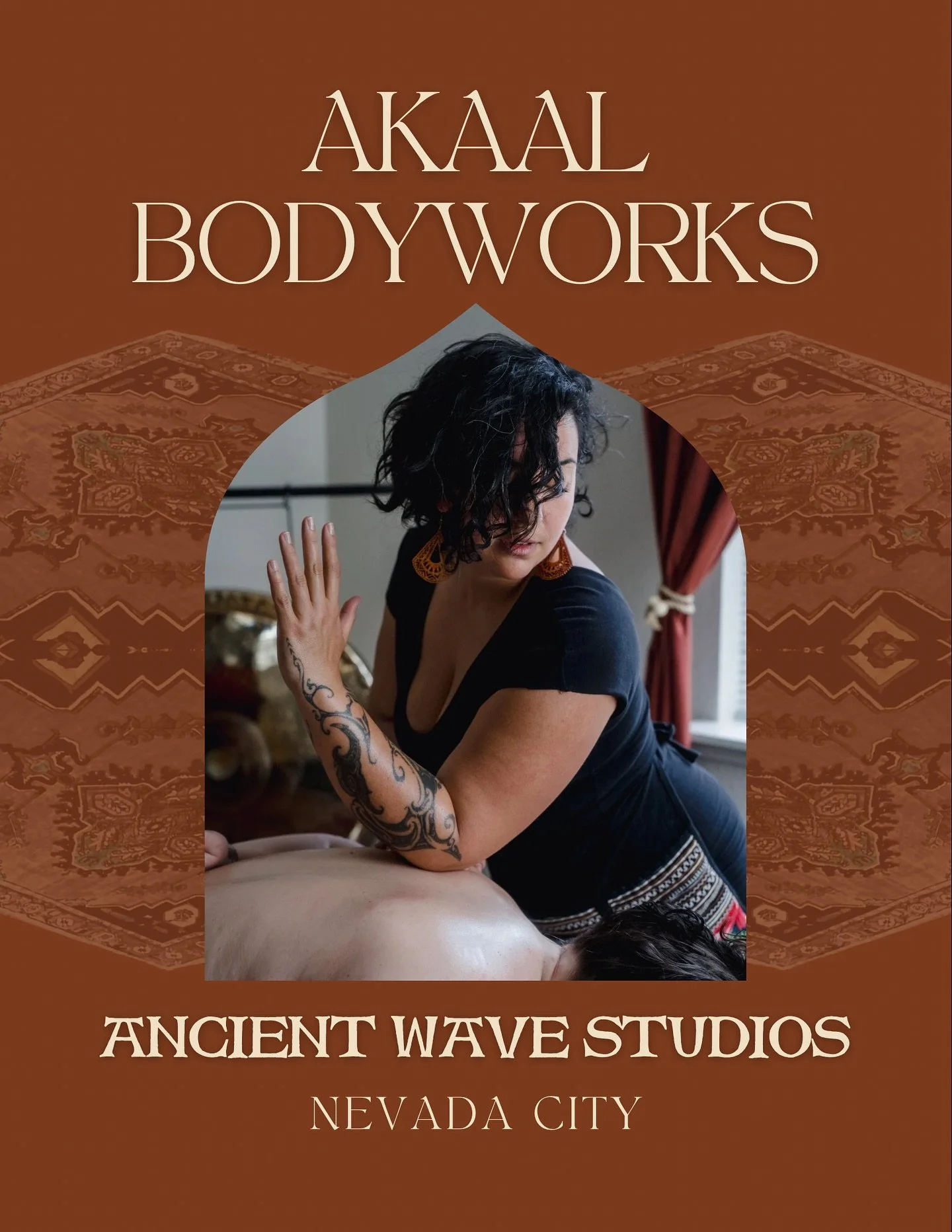 ✨ N E V A D A  C I T Y ✨

I&rsquo;m thrilled to share that I&rsquo;ll be offering Akaal Signature Massage treatments Dec 11&ndash;14 at Ancient Wave Studios &mdash; the serene and sacred space my father built before he passed.
 
Each session is a dee
