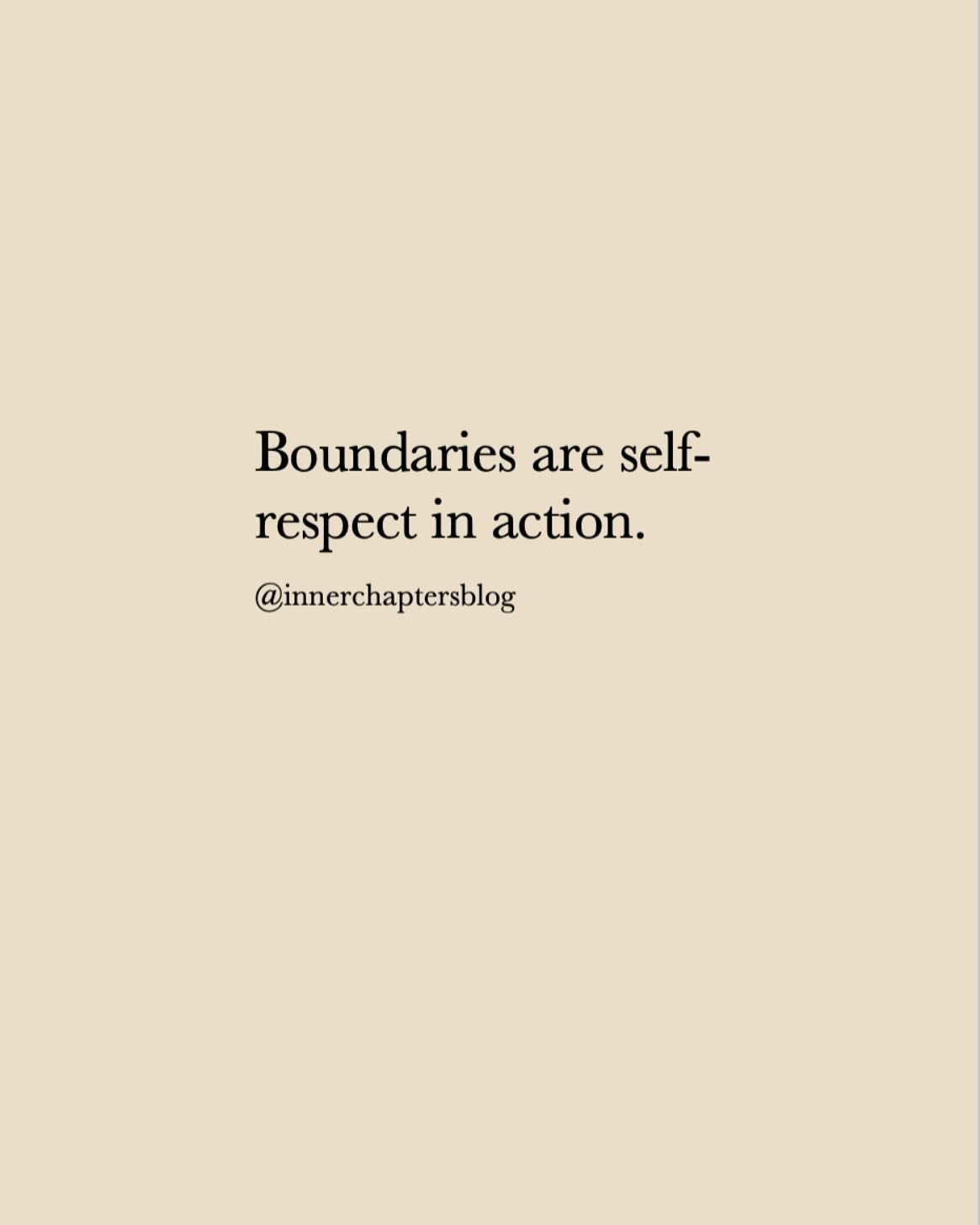 Boundaries aren&rsquo;t walls, they&rsquo;re self-respect in action. 💛 Protect your peace, honor your worth. 
.
.
.
.
.
#Boundaries #SelfLove #MentalHealthAwareness #PersonalGrowth #SelfCare #Empowerment #HealingJourney #KnowYourWorth #MindsetMatter