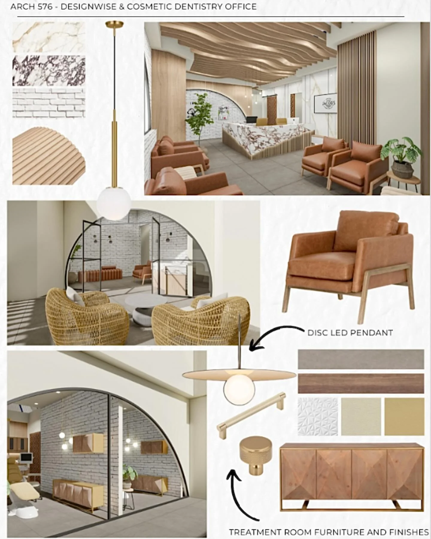 Mood board generated by Designwise