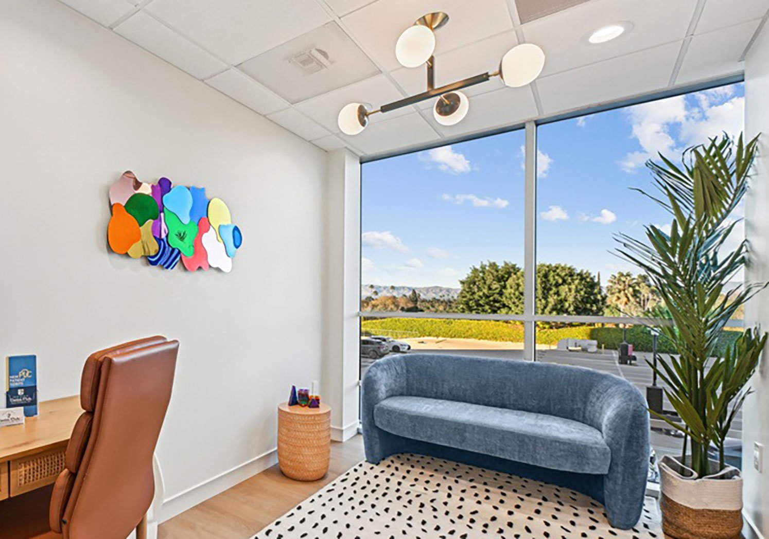 Quiet patient room for toddlers and infants