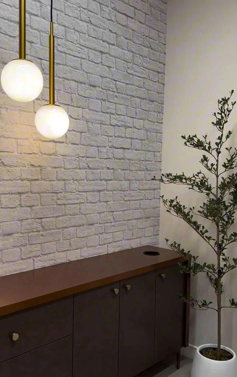 Custom dental cabinetry representing residentail furniture