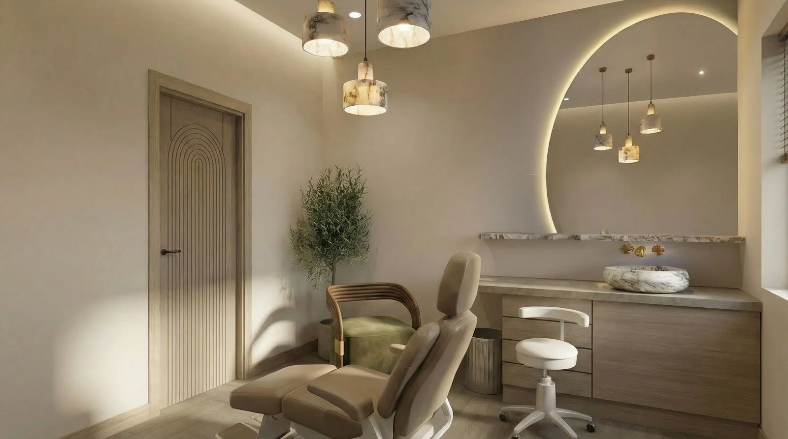 Private practice treatment room