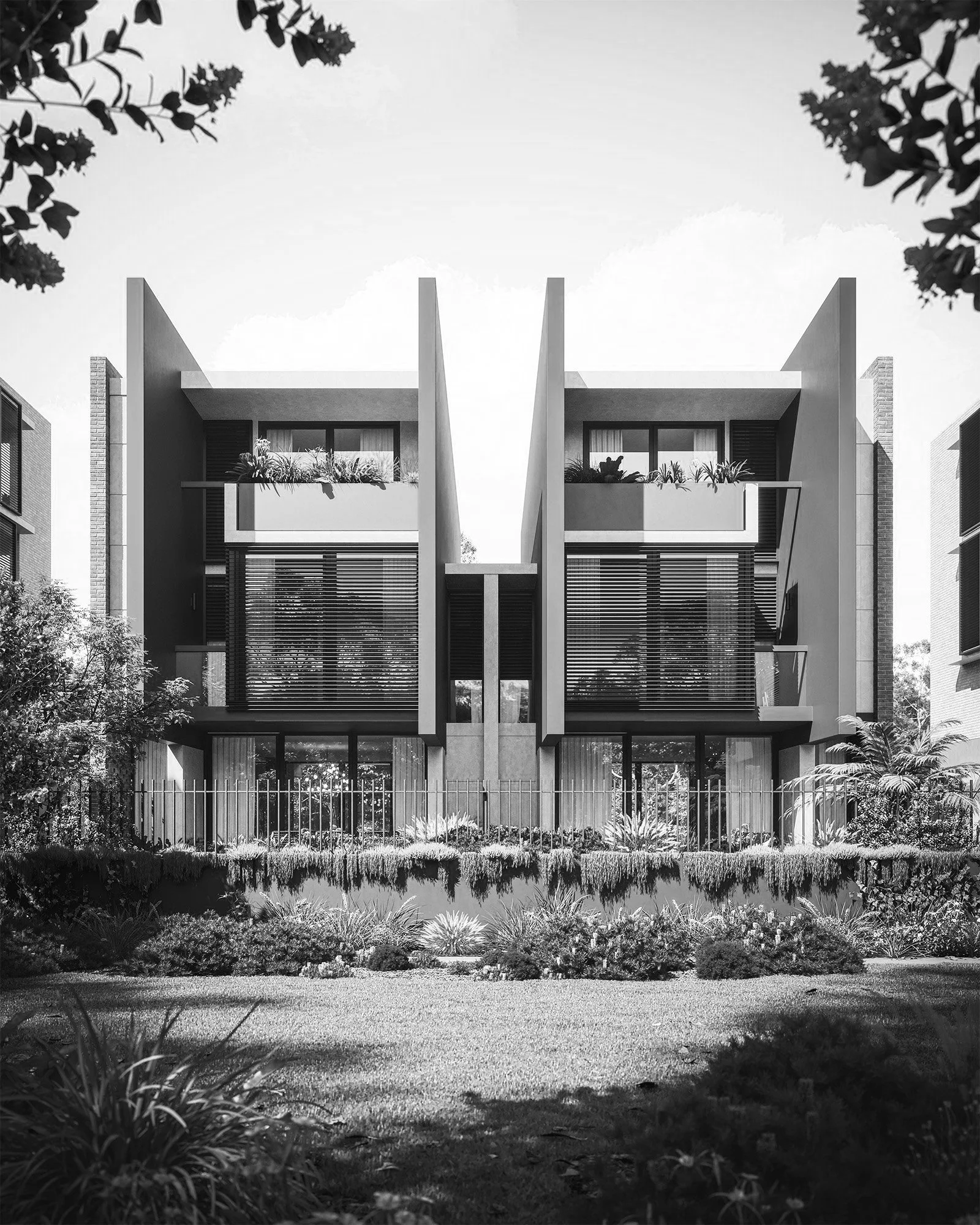 Eton Road Townhouses and Apartments - Development Application 2019 I AJC Architects 