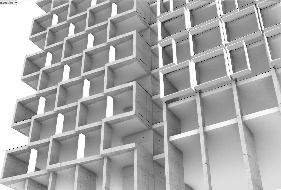 Honeysuckle HQ Master Plan Competition AJC Architects 2023 I Facade studies