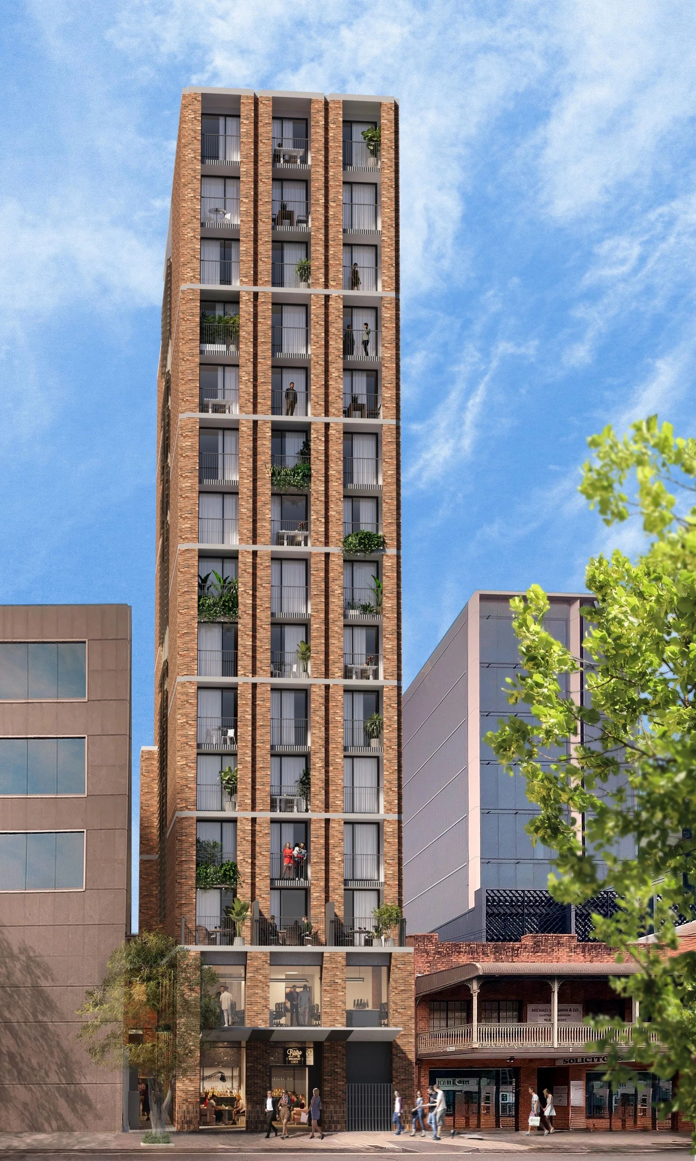 Kogarah Shoptop co-living and affordable Housing Development 2026 - Jim Koopman Design Collaborative with Jackson Teece Architects - Development application