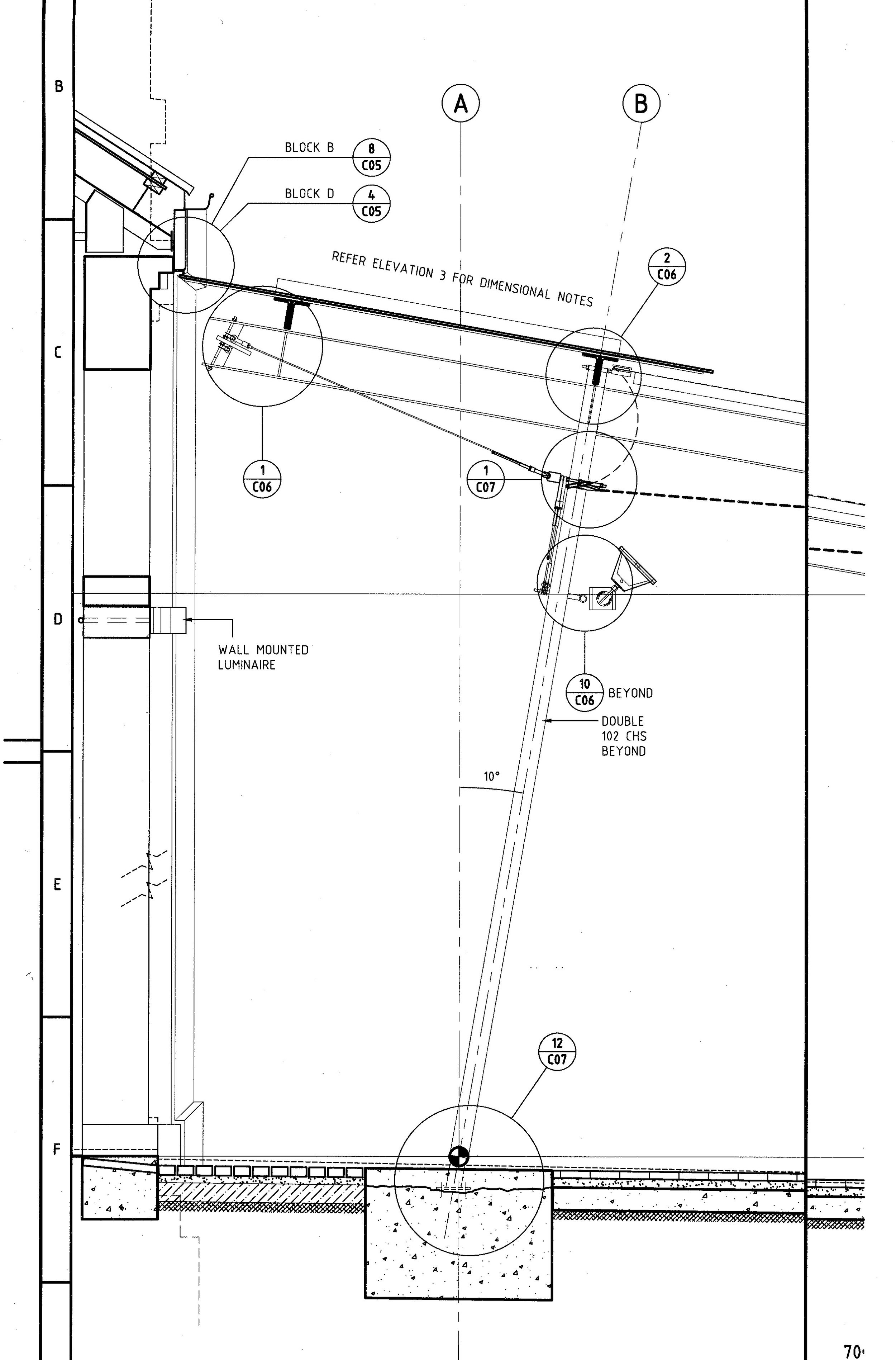 Railway Workshop Shade Structure Honeysuckle Newcastle 1995