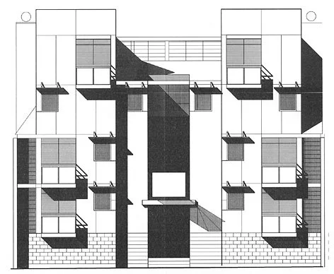 Mirvac Olympic Village emerging architects bid I G+V 1998 I Low rise apartments