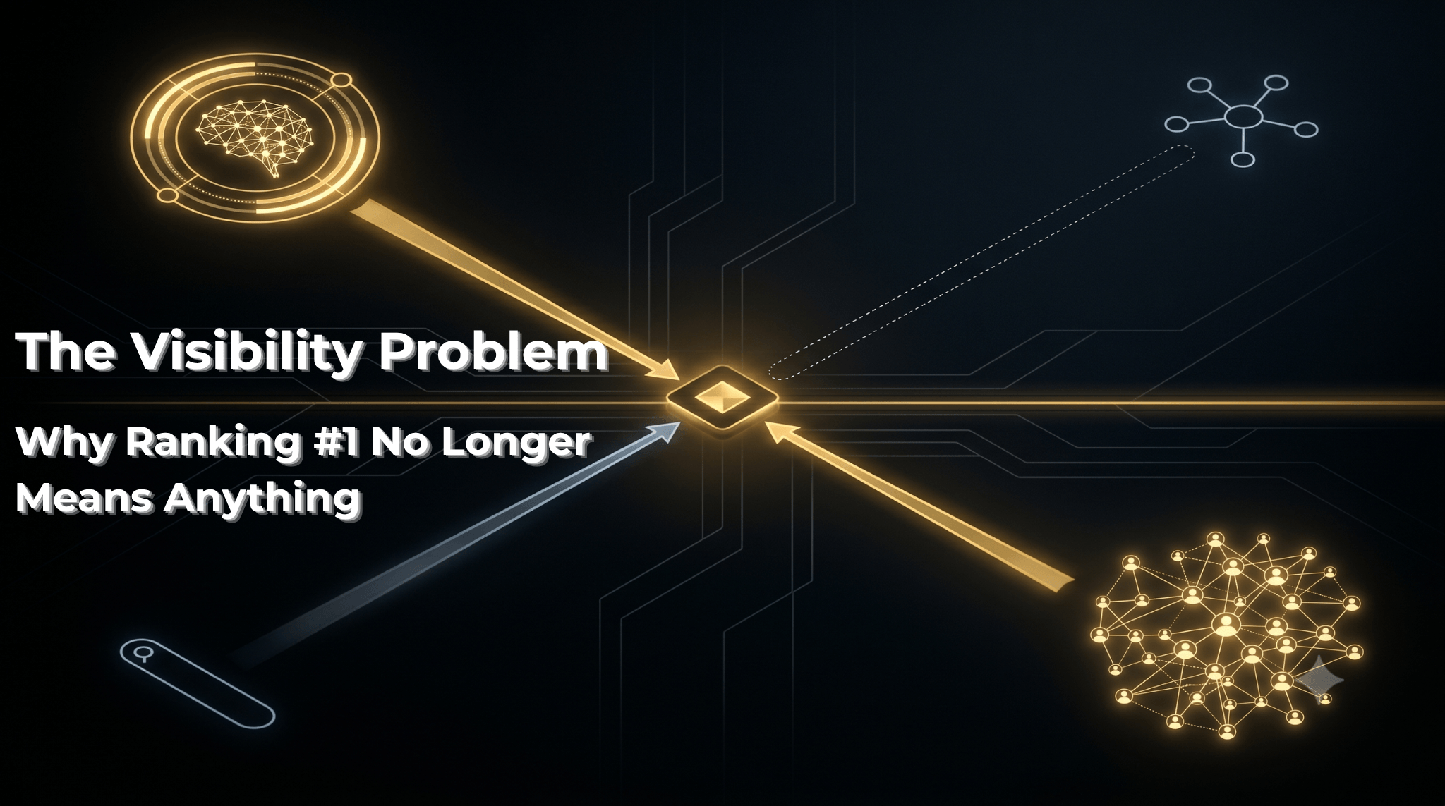 The Marketing Visibility Problem:             Why "We Rank #1 for X" No Longer Means Anything